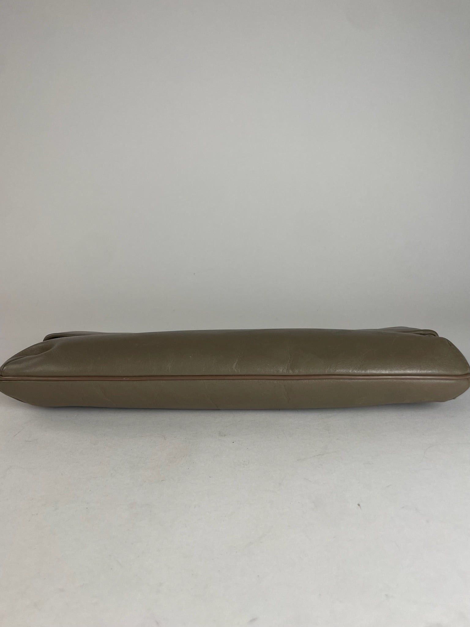 Givenchy Vintage Leather Clutch Grey Brown Size ONE SIZE - 6 Thumbnail