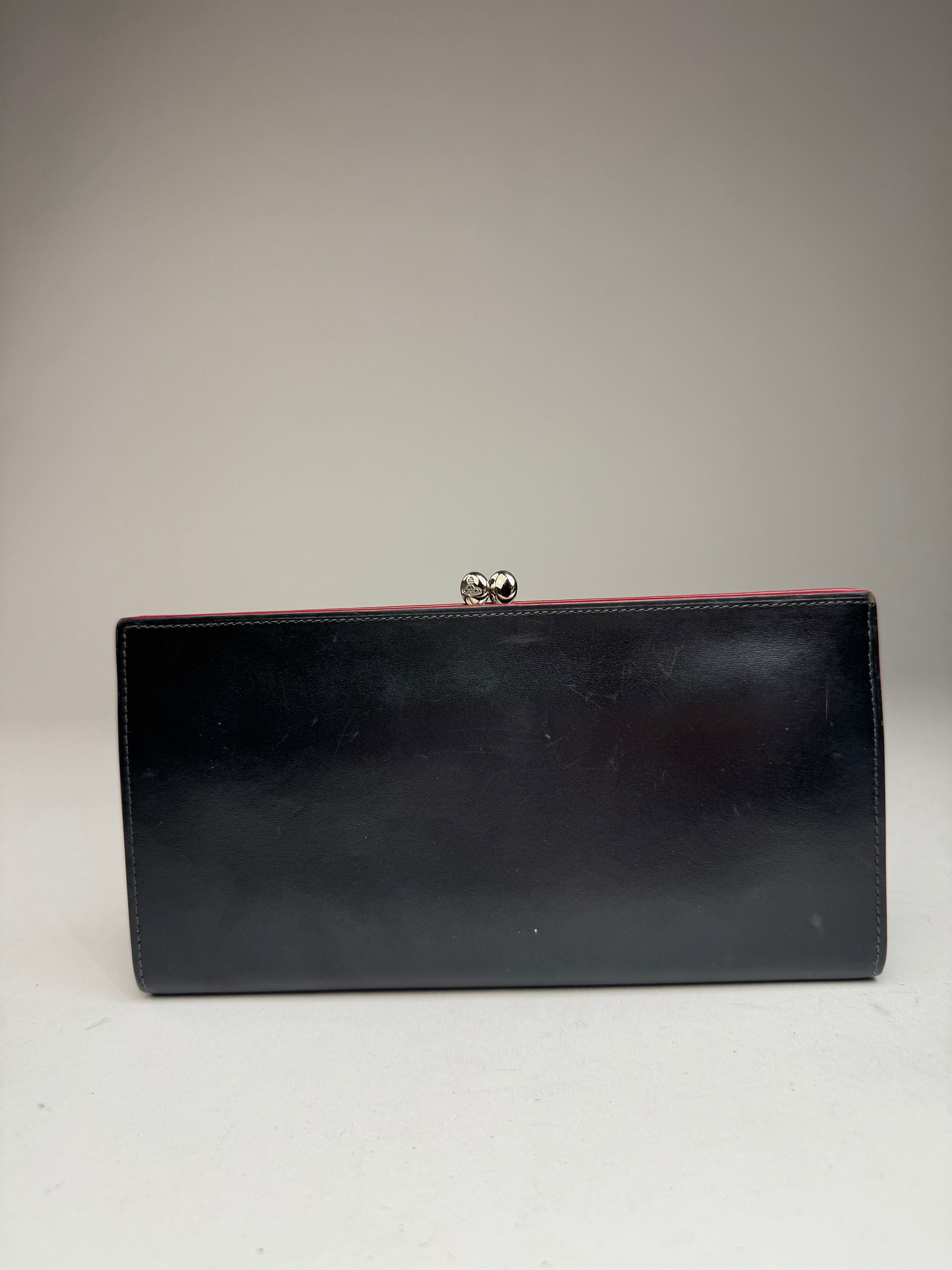 Vivienne Westwood Vintage Leather Wallet Black Size ONE SIZE - 2 Thumbnail
