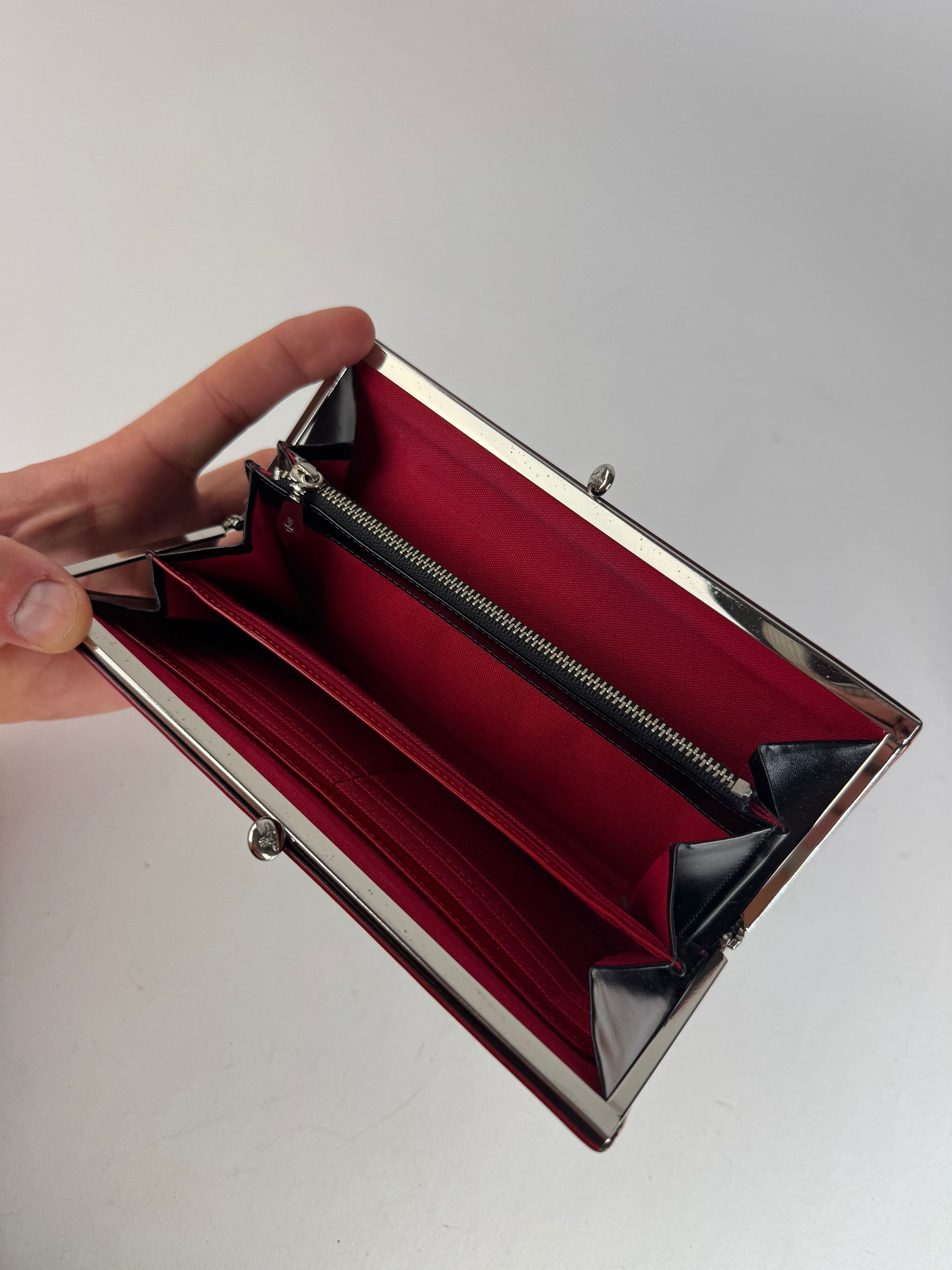 Vivienne Westwood Vintage Leather Wallet Black Size ONE SIZE - 3 Thumbnail