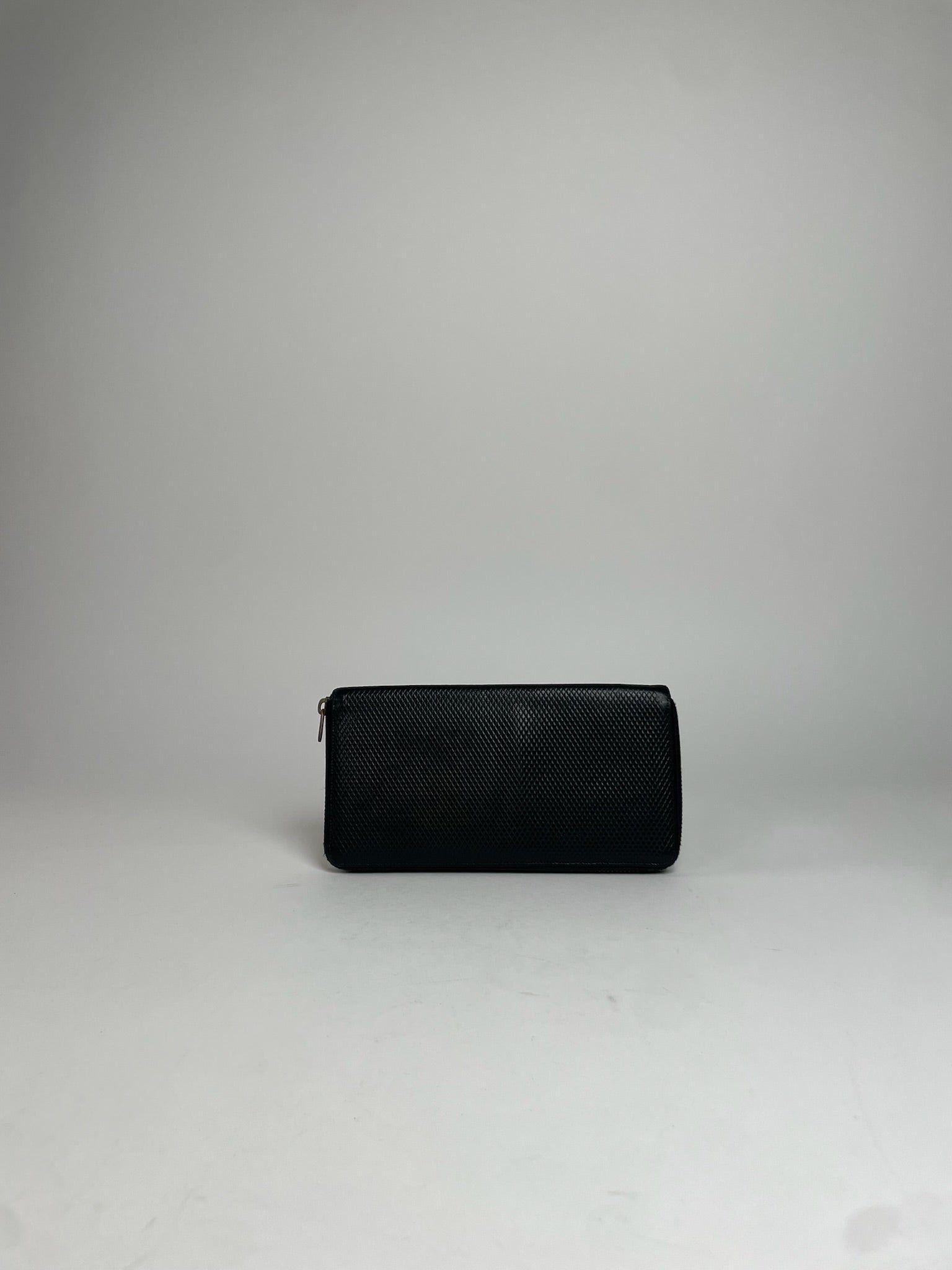 Comme des Garcons Vintage Celine Paris Snake Emblossed Leather Wallet Black Size ONE SIZE - 7 Thumbnail