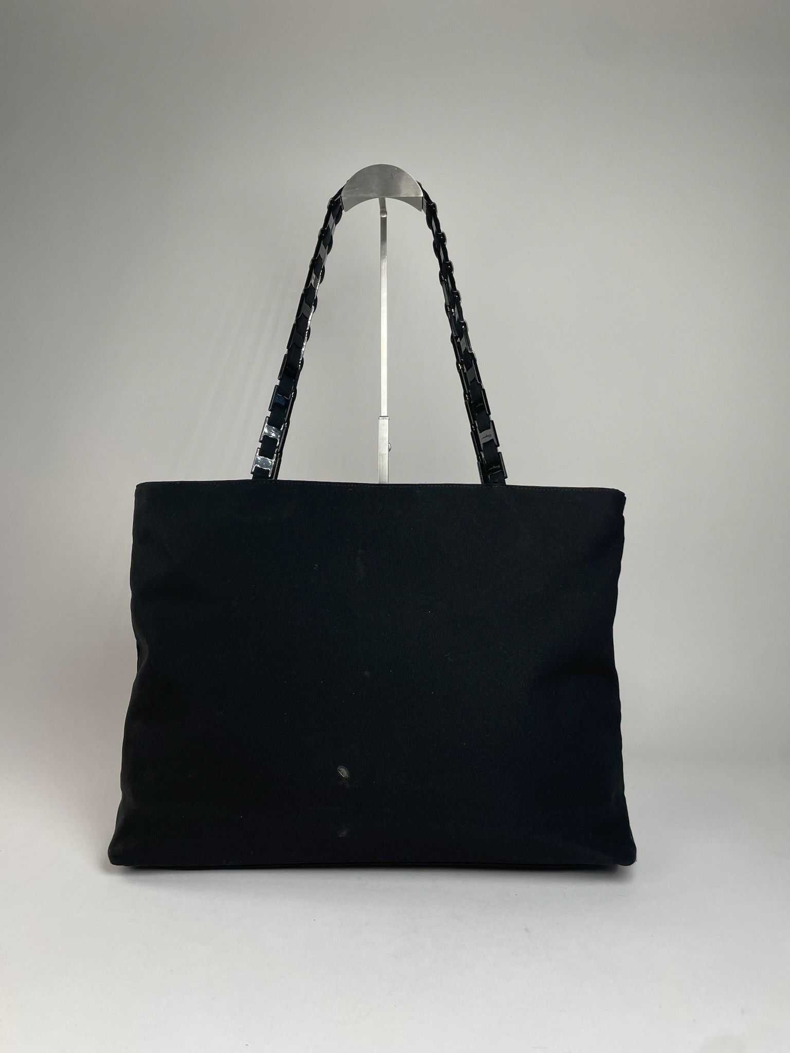 Salvatore Ferragamo Vintage Tote Bag Black Size ONE SIZE - 6 Thumbnail