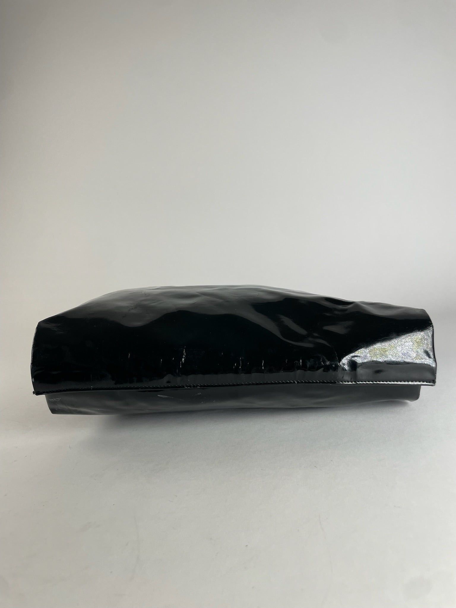 Gucci Vintage Patent Leather Handbag Black Size ONE SIZE - 6 Thumbnail