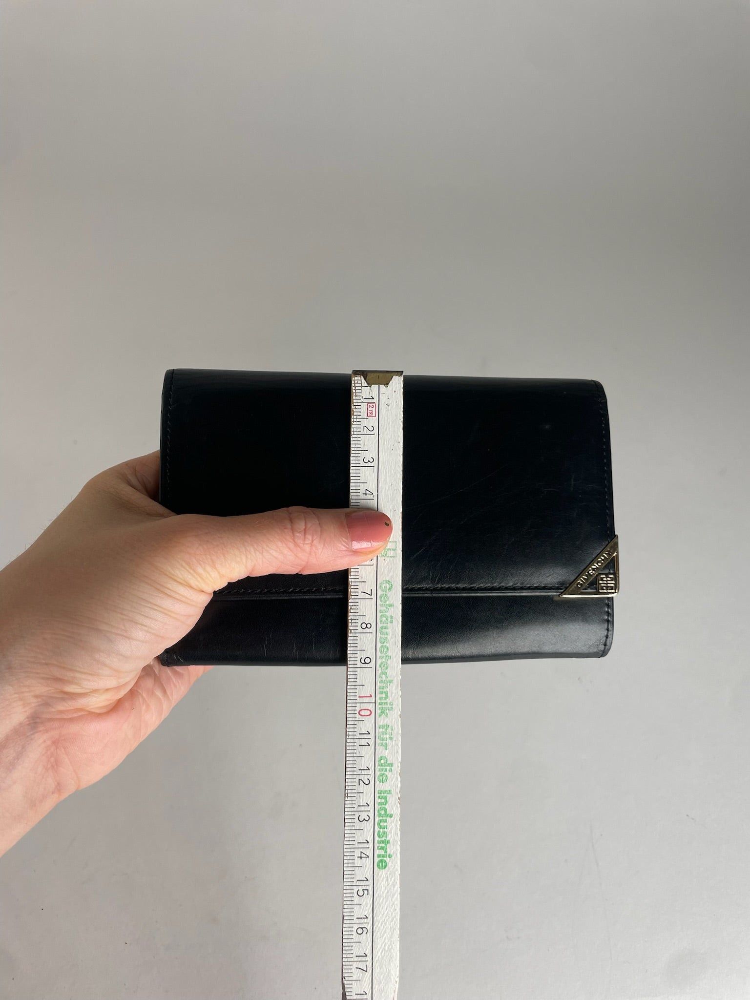 Givenchy Vintage Leather Wallet Black Size ONE SIZE - 8 Thumbnail