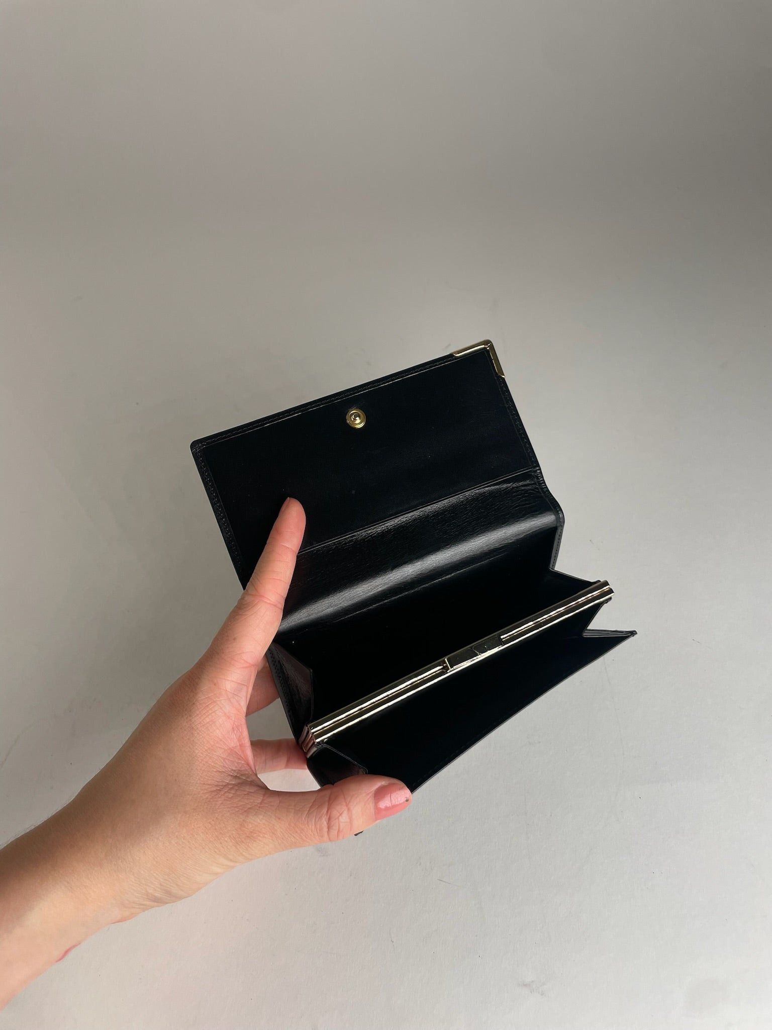 Givenchy Vintage Leather Wallet Black Size ONE SIZE - 5 Thumbnail
