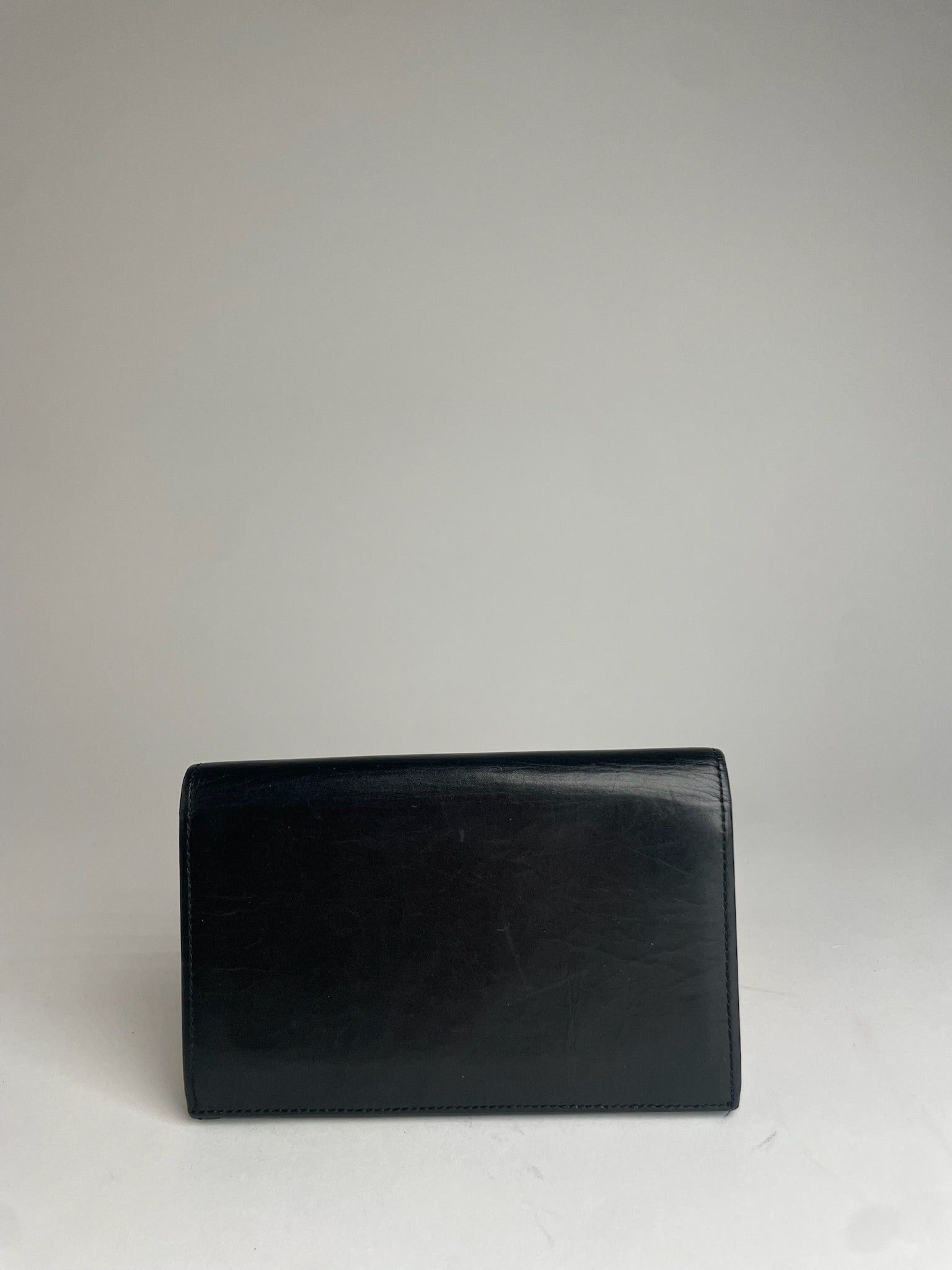 Givenchy Vintage Leather Wallet Black Size ONE SIZE - 2 Thumbnail