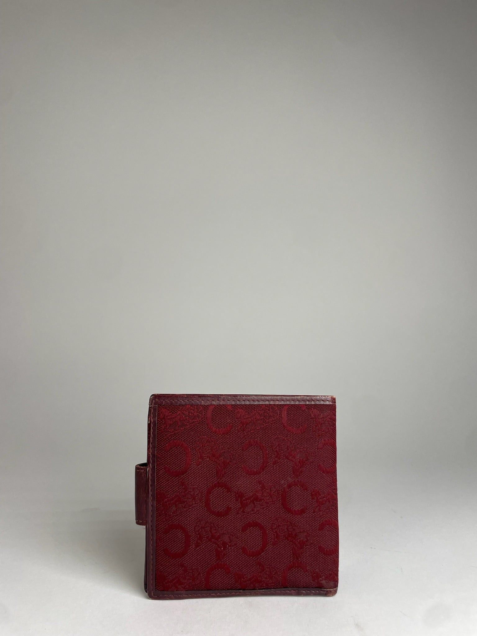 Celine Vintage Paris C Monogram Burgundy Size ONE SIZE - 2 Thumbnail