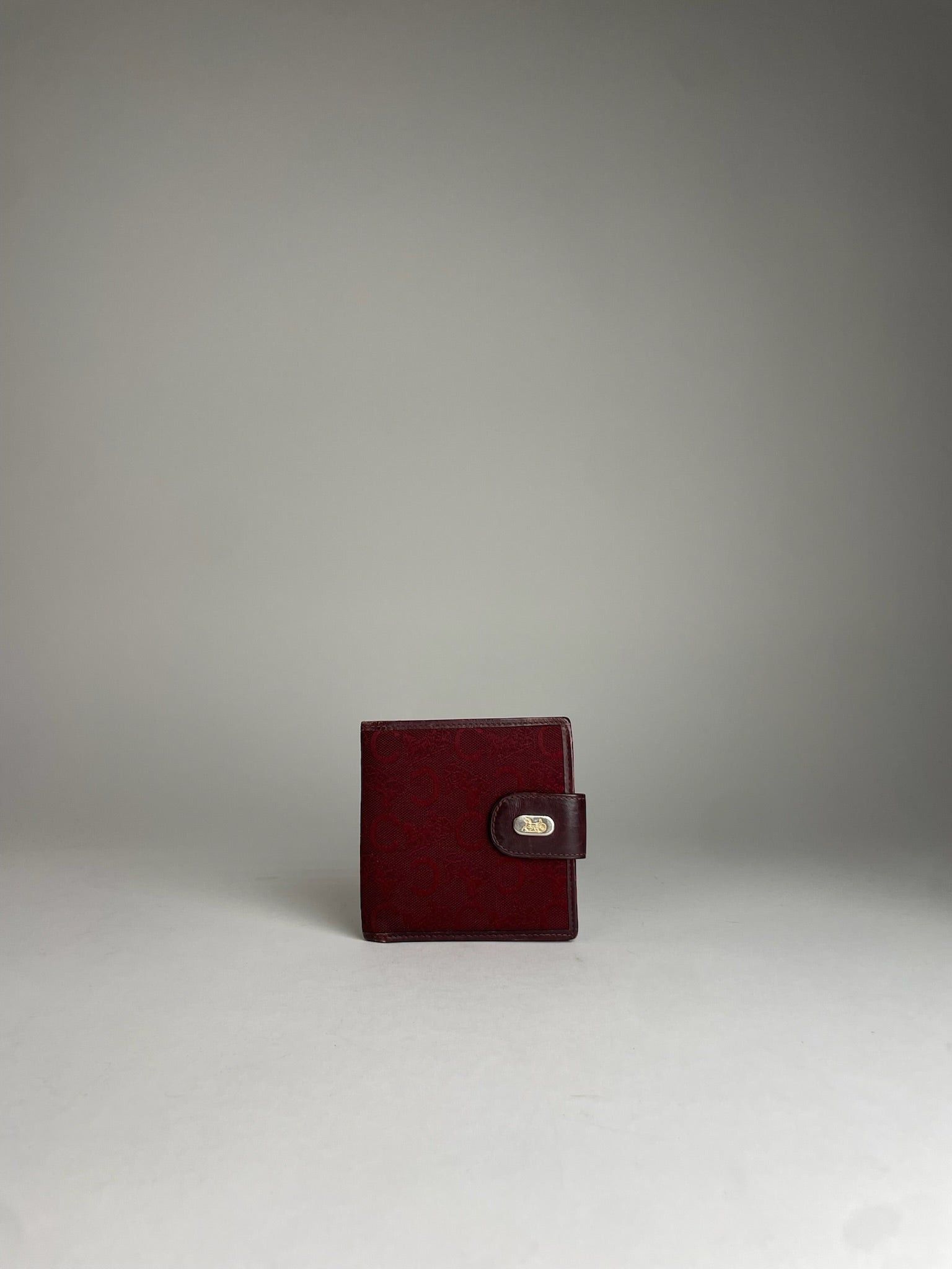Celine Vintage Paris C Monogram Burgundy Size ONE SIZE - 8 Thumbnail