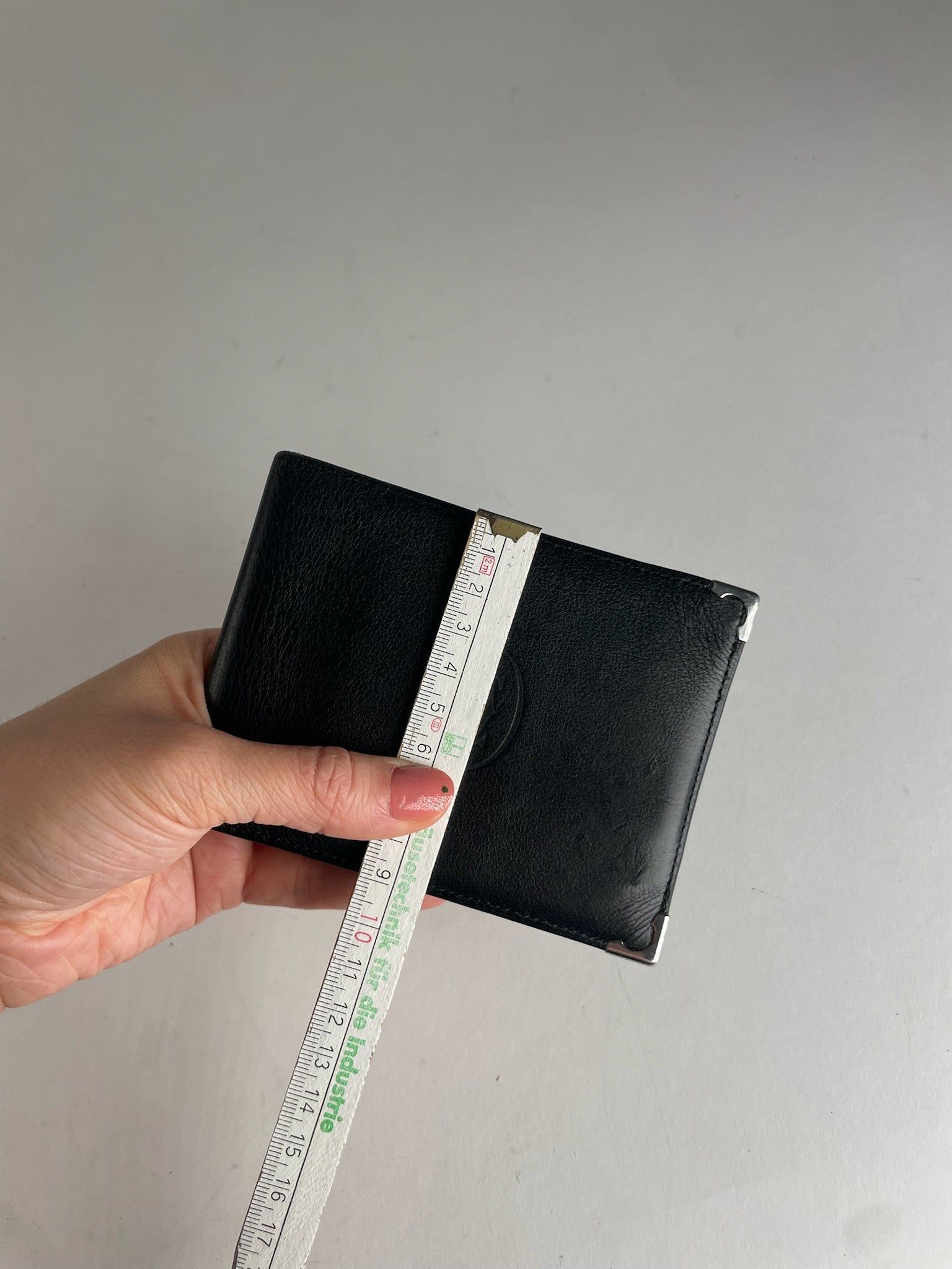 Cartier Vintage Leather Wallet Black Size ONE SIZE - 9 Thumbnail