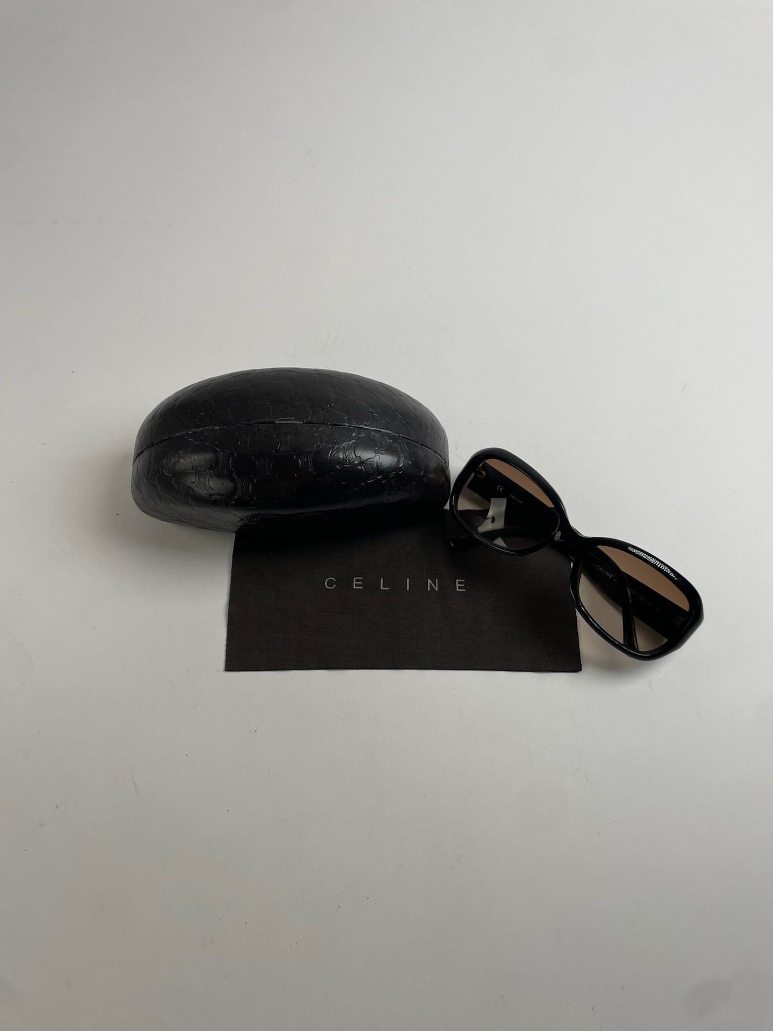 Celine Vintage Paris Overd Sunglasses Size ONE SIZE - 3 Thumbnail
