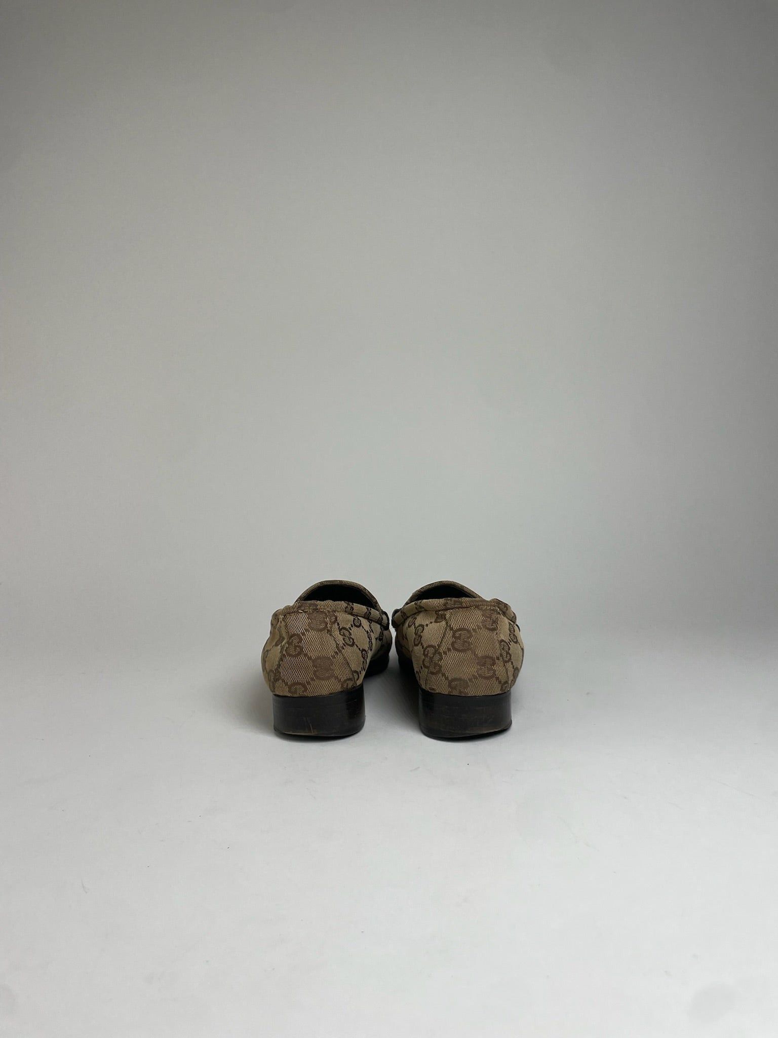 Gucci Vintage Monogram Horsebit Loafer EU37 Size US 6 / IT 36 - 9 Thumbnail