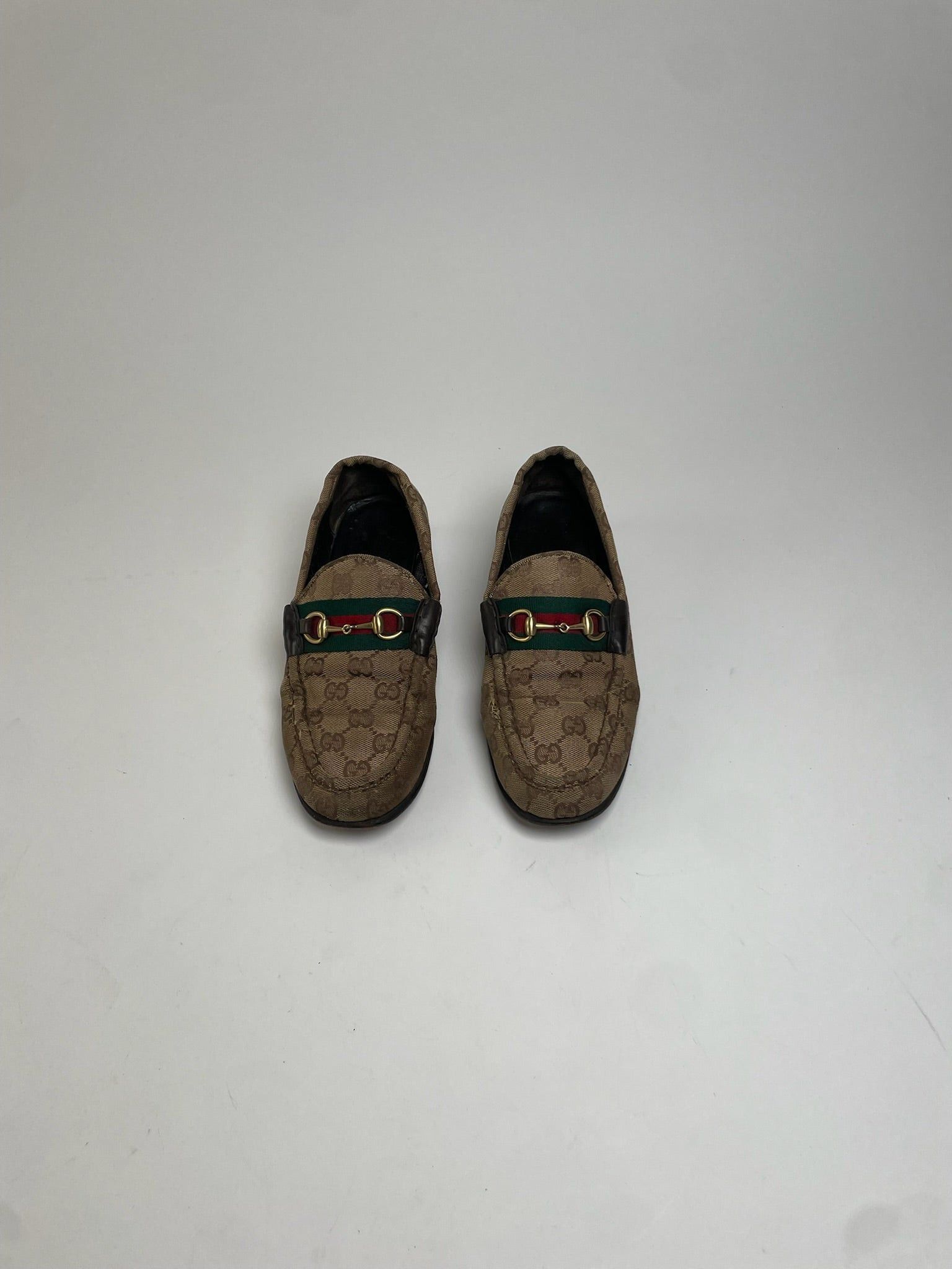 Gucci Vintage Monogram Horsebit Loafer EU37 Size US 6 / IT 36 - 11 Thumbnail