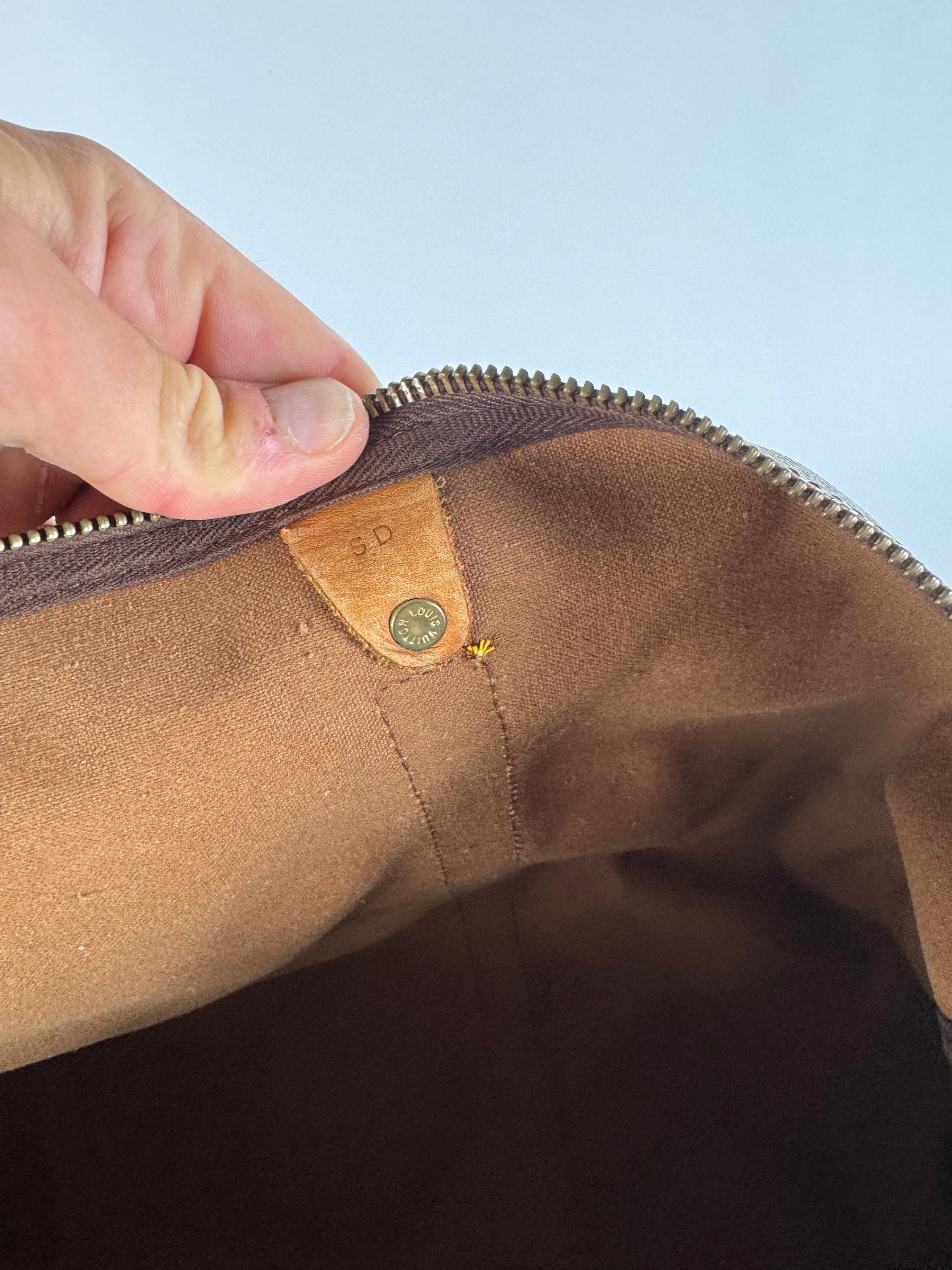 Louis Vuitton Vintage Monogram 60keepball leather duffel bag brown Size ONE SIZE - 4 Thumbnail