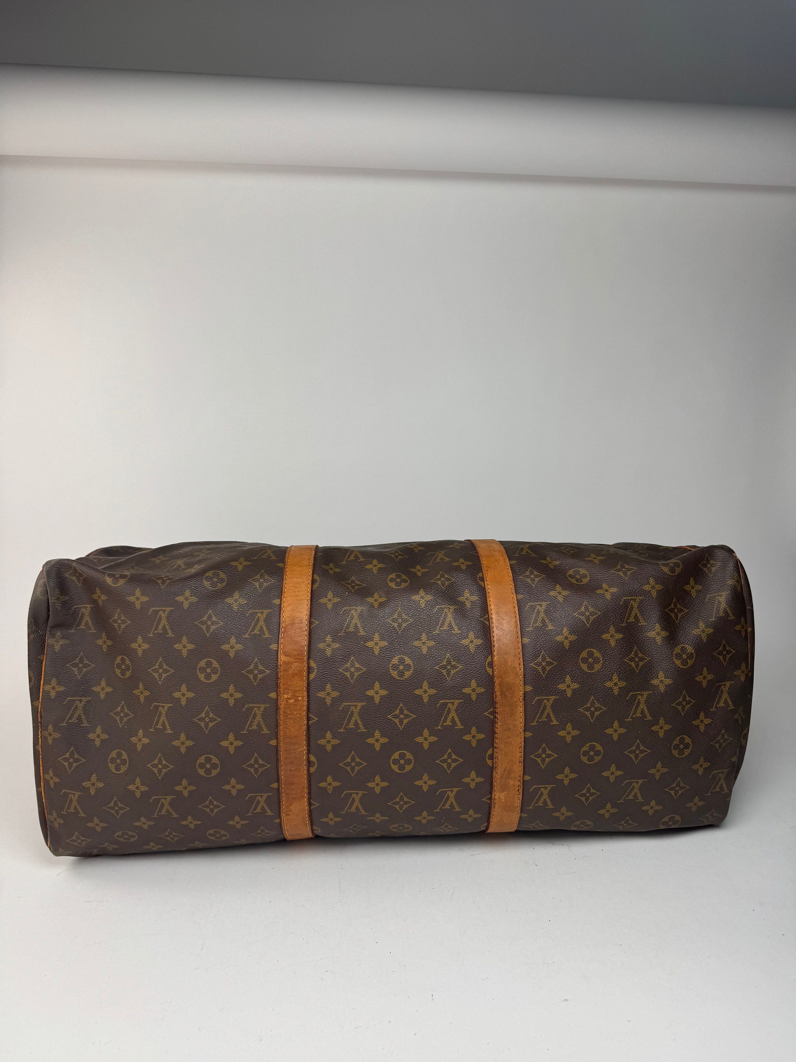 Louis Vuitton Vintage Monogram 60keepball leather duffel bag brown Size ONE SIZE - 9 Thumbnail