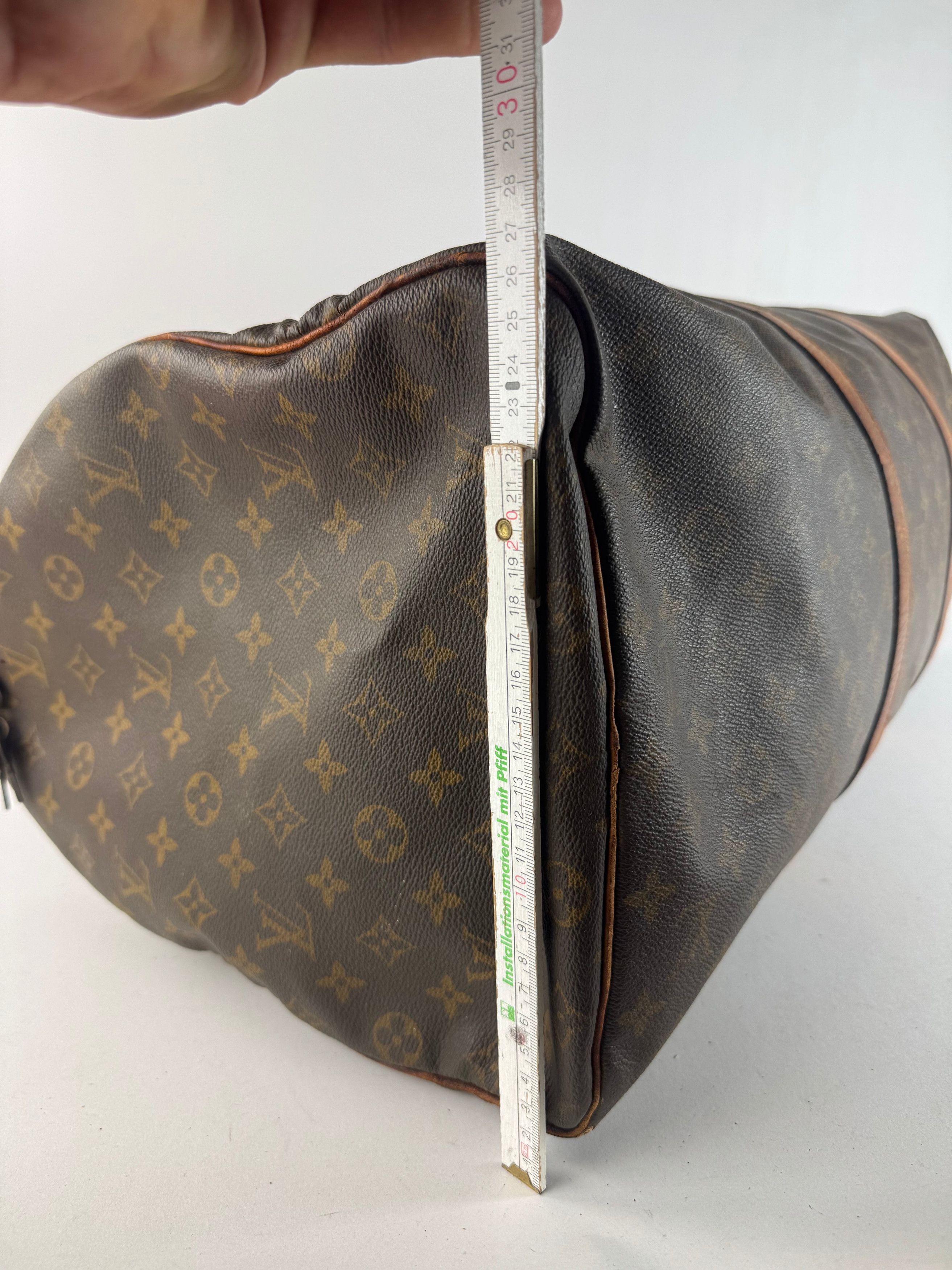 Louis Vuitton Vintage Monogram 60keepball leather duffel bag brown Size ONE SIZE - 12 Thumbnail