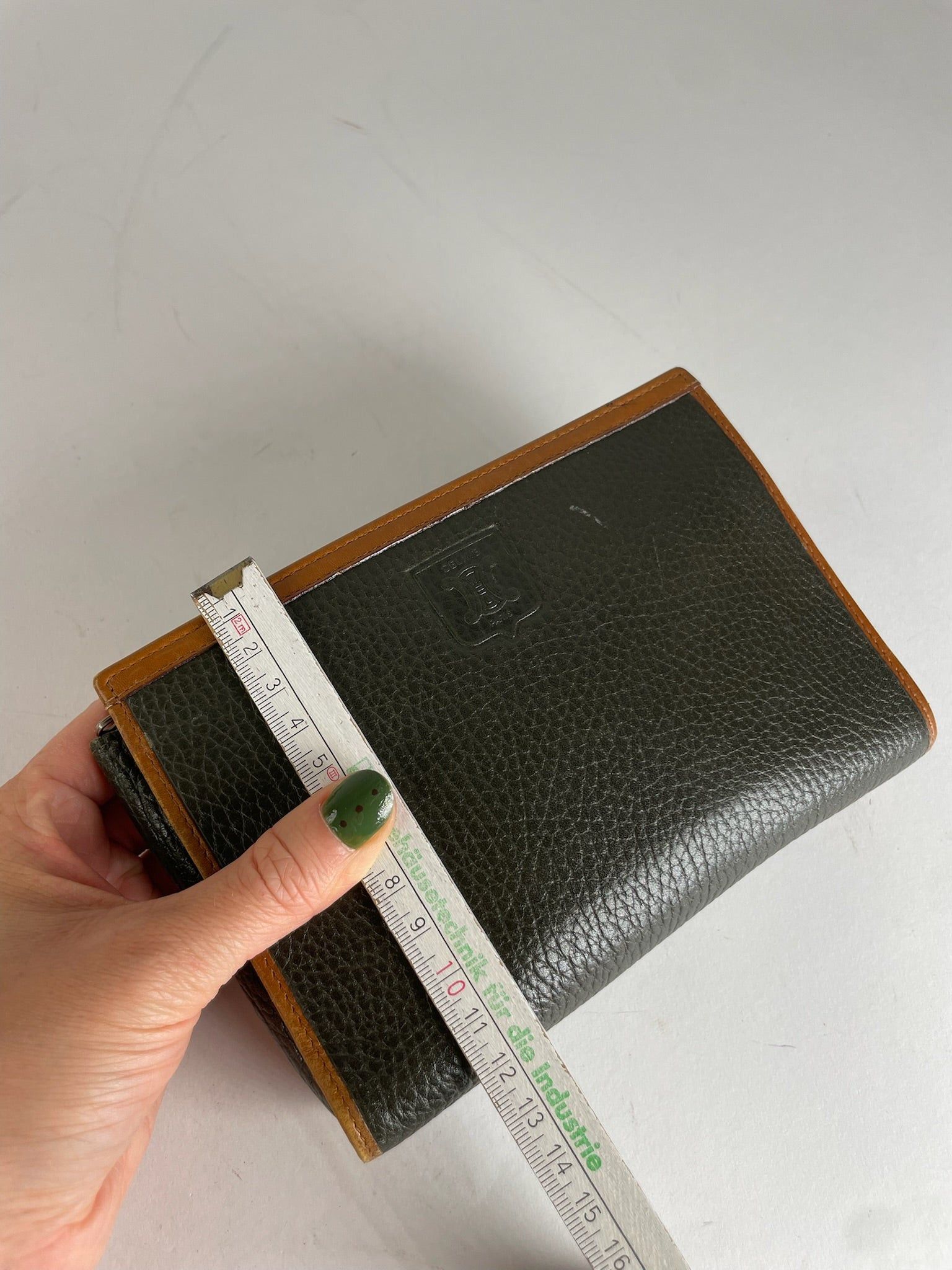 Celine Vintage Paris Clutch Black Brown Size ONE SIZE - 10 Thumbnail