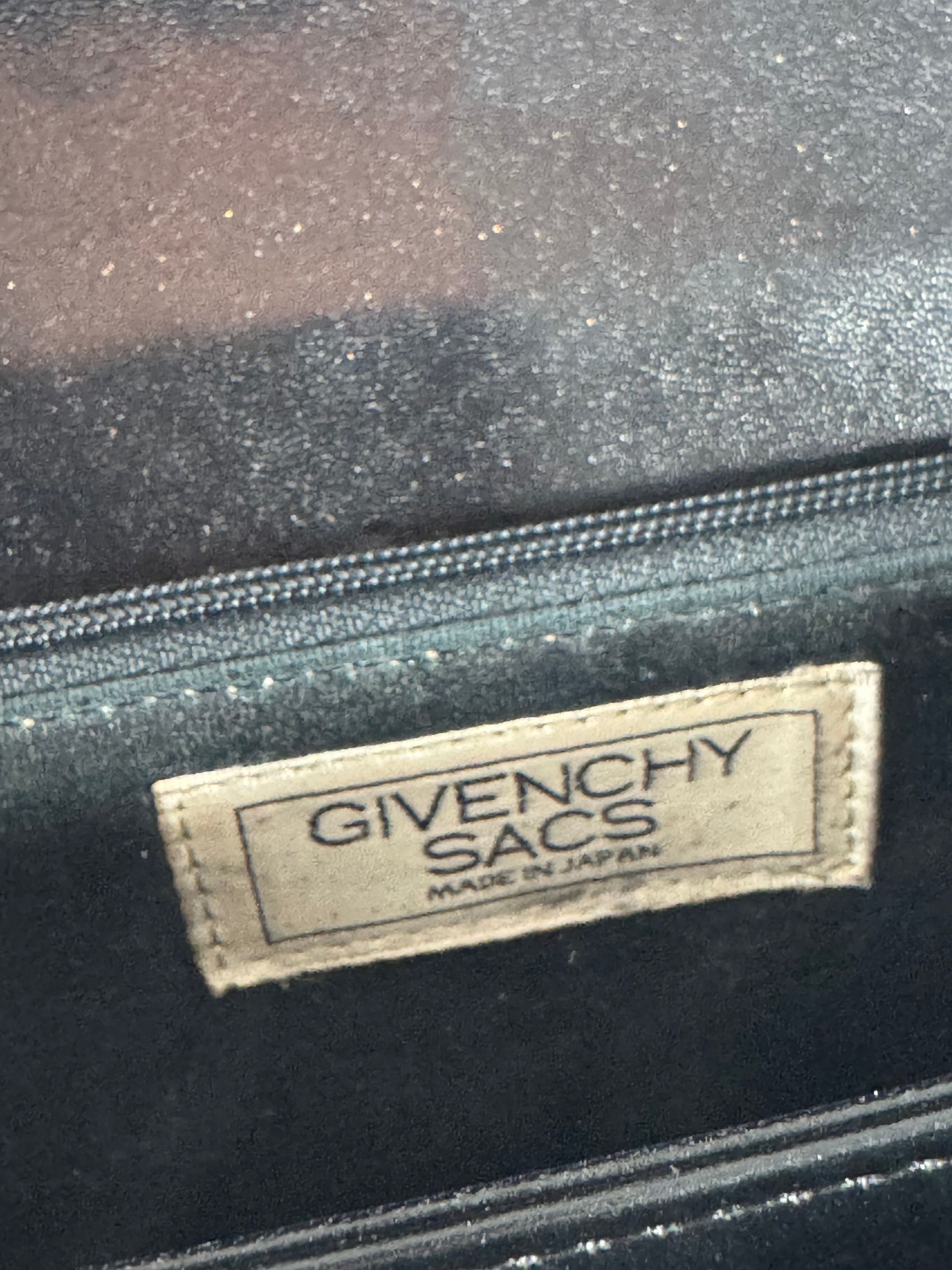 Givenchy Vintage Leather Handbag Black Size ONE SIZE - 12 Thumbnail