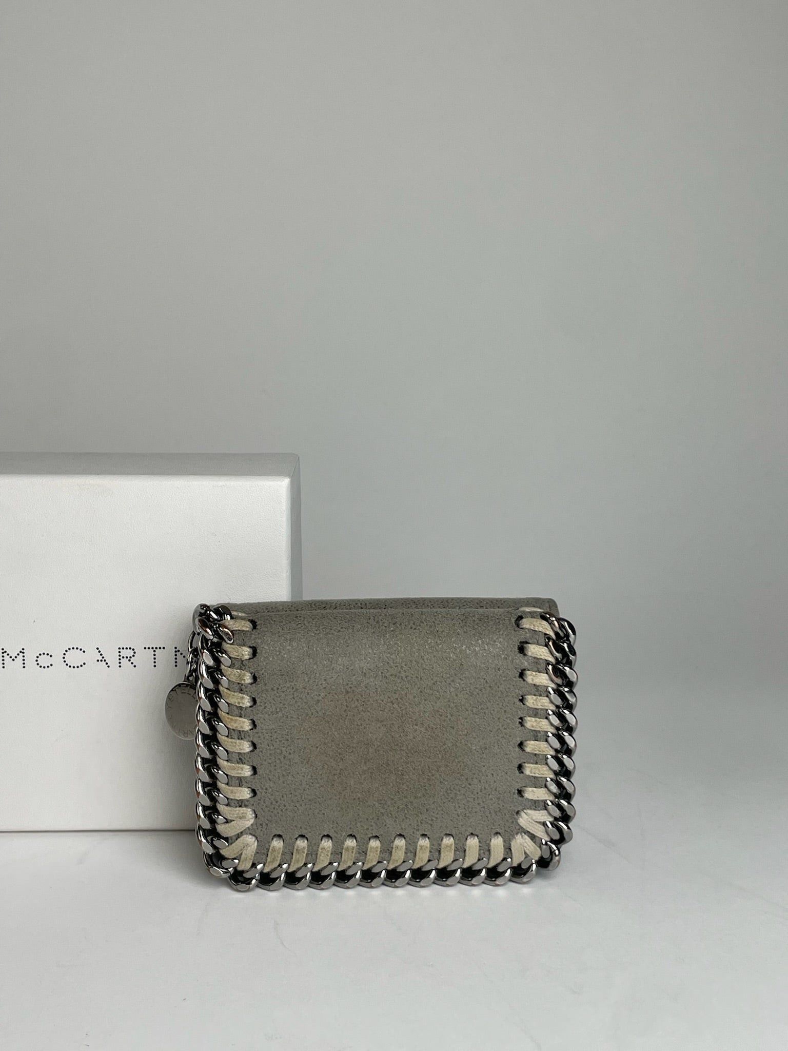 Stella McCartney Vintage Stella Mc Cartney Vegan Card Holder Grey Size ONE SIZE - 5 Thumbnail
