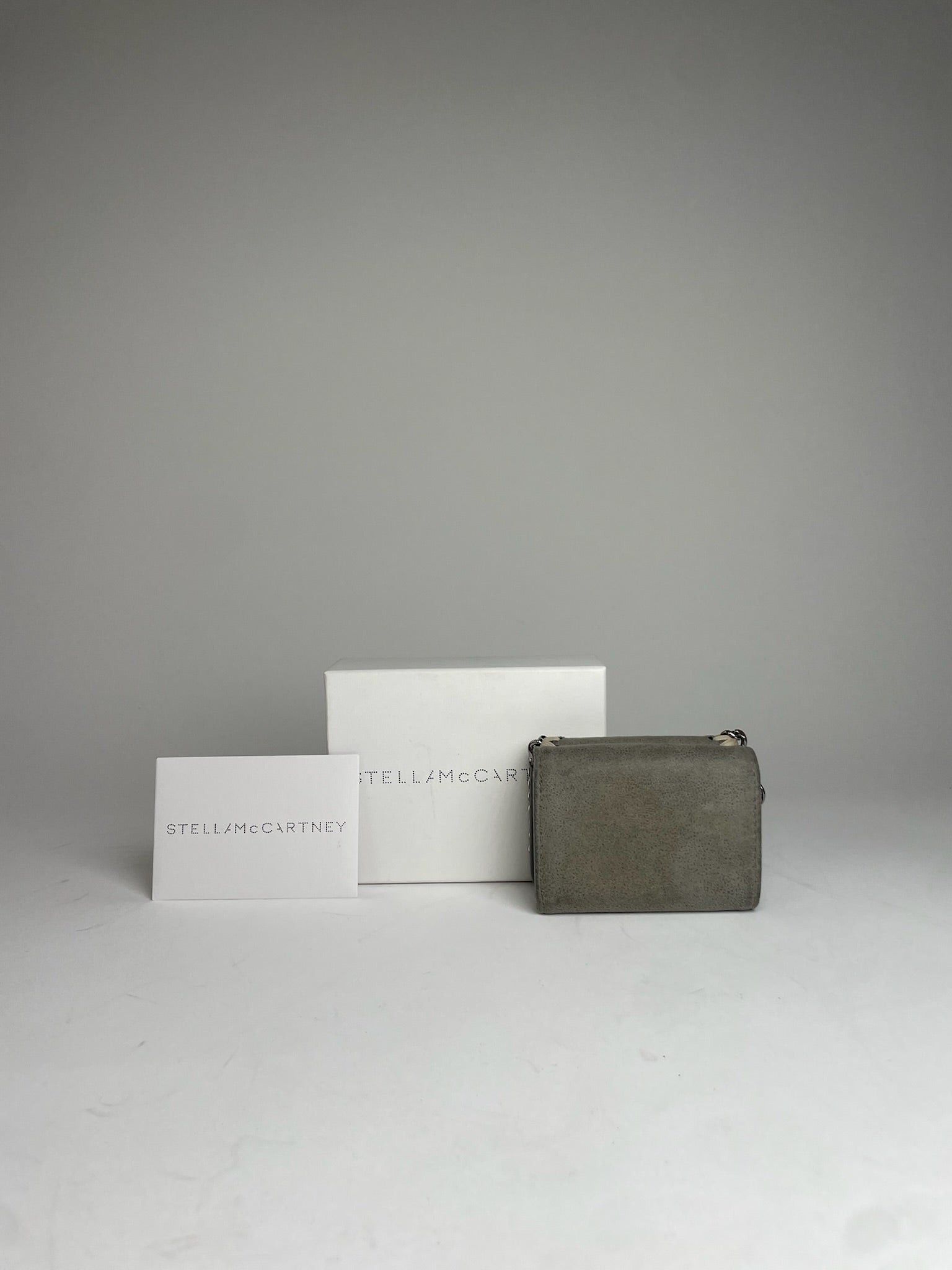 Stella McCartney Vintage Stella Mc Cartney Vegan Card Holder Grey Size ONE SIZE - 2 Thumbnail