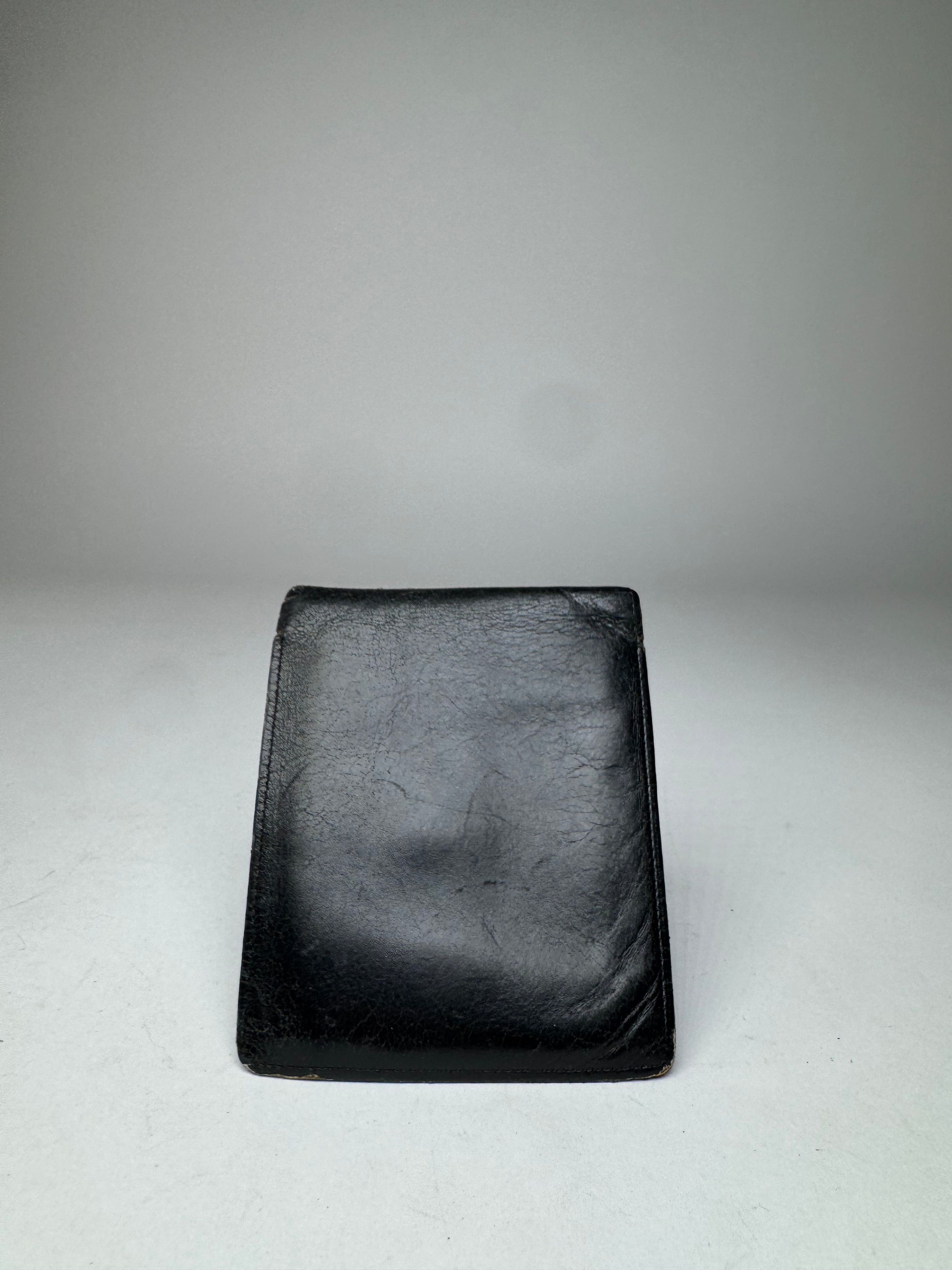 Other Vintage Yves Saint Laurent Flapable Leather Wallet Black Bro Size ONE SIZE - 11 Thumbnail