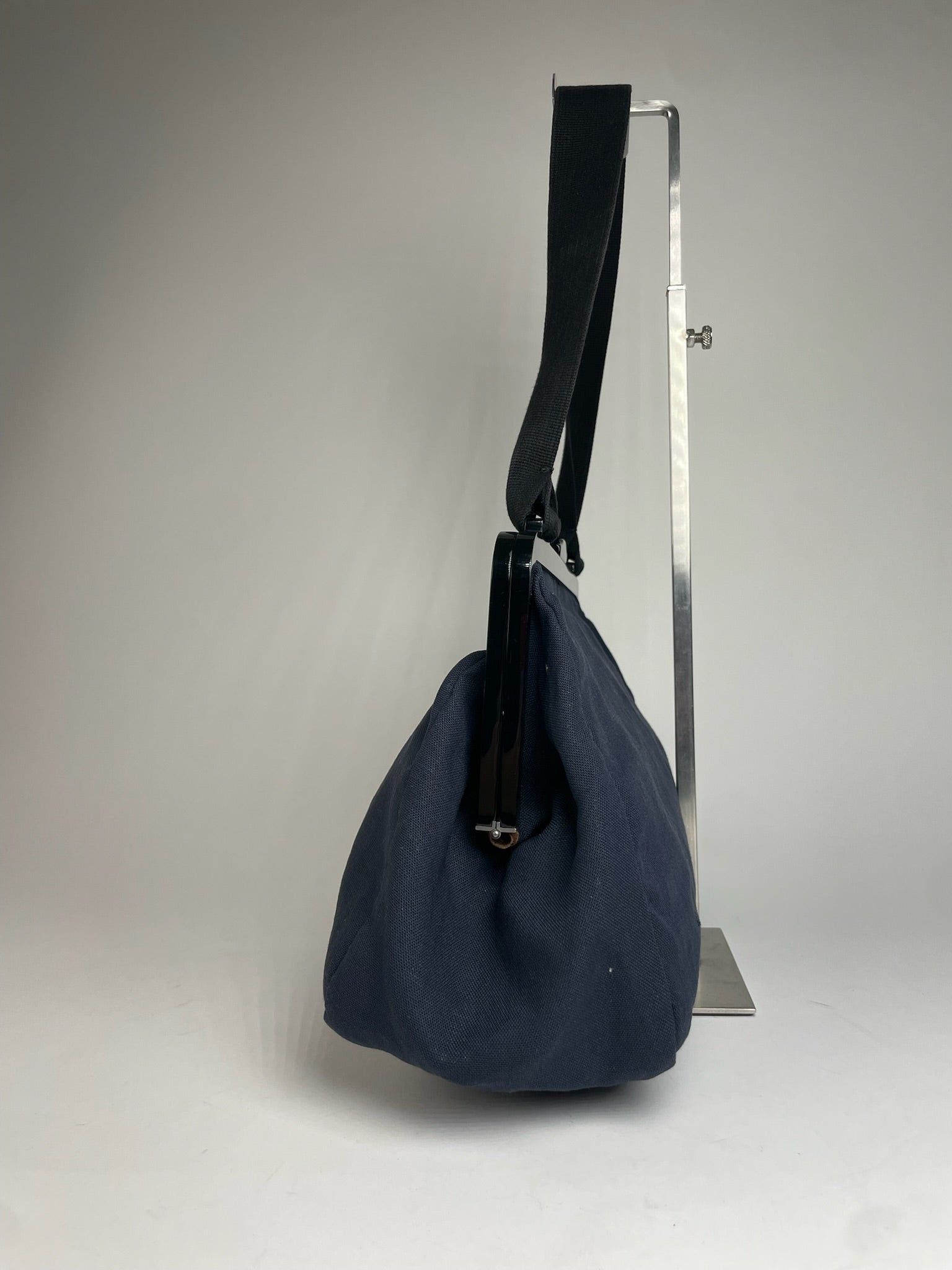 Marni Vintage Denim Flap Bag Navy Size ONE SIZE - 8 Thumbnail
