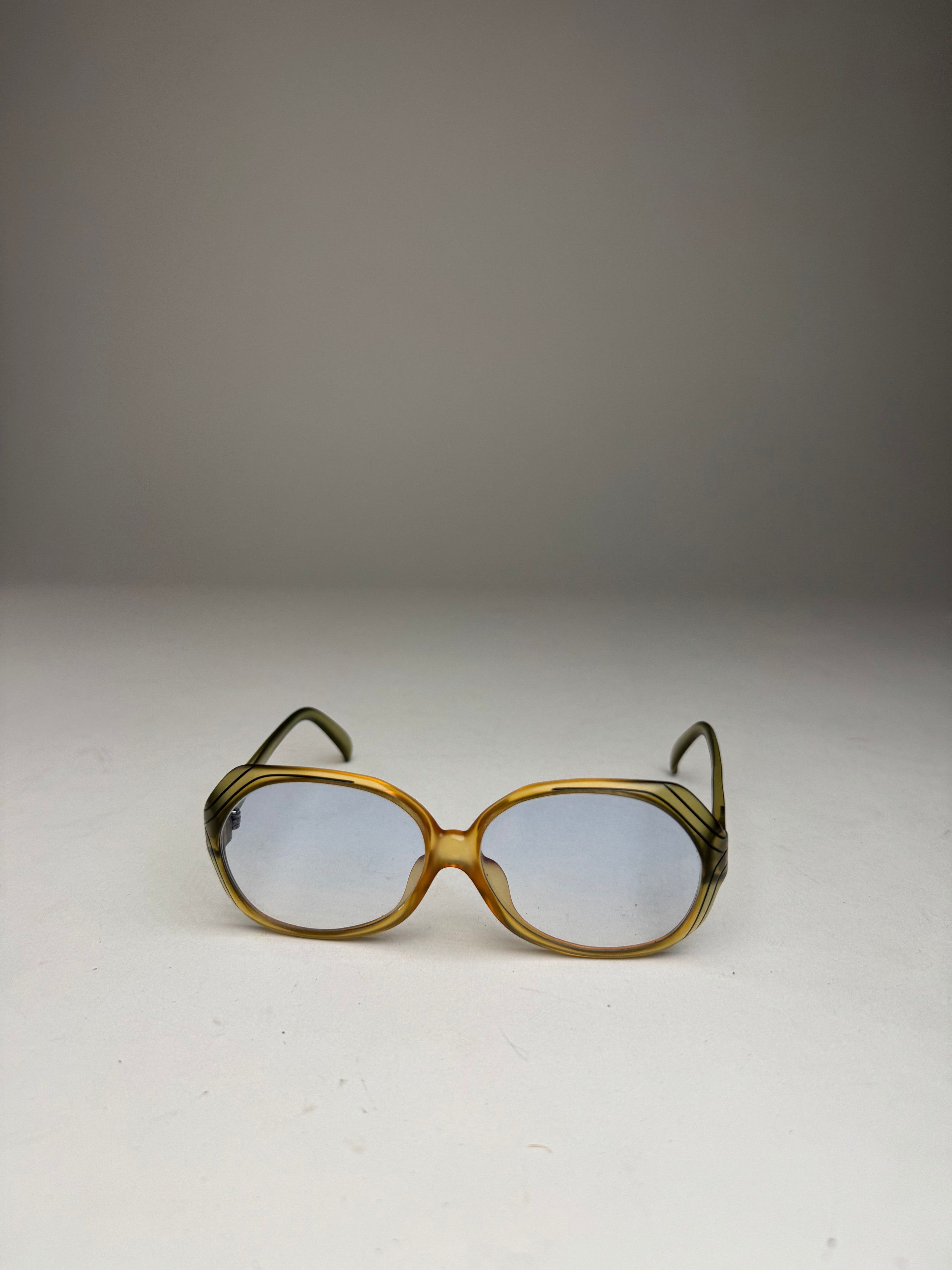 Dior Vintage Sunglasses Yellow Blue Size ONE SIZE - 5 Thumbnail