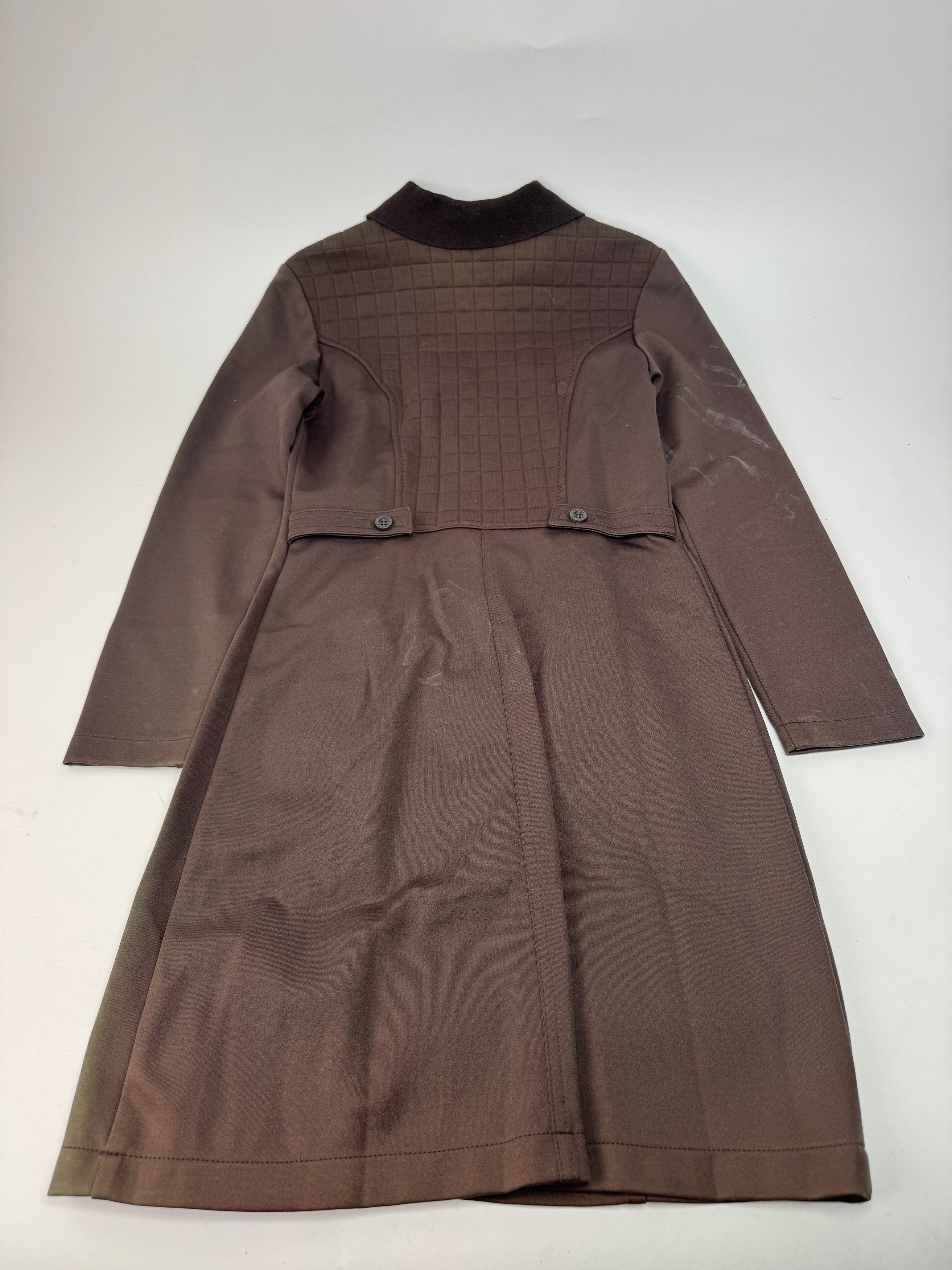 Fendi Vintage Polyester Coat Brown Size XS / US 0-2 / IT 36-38 - 8 Thumbnail