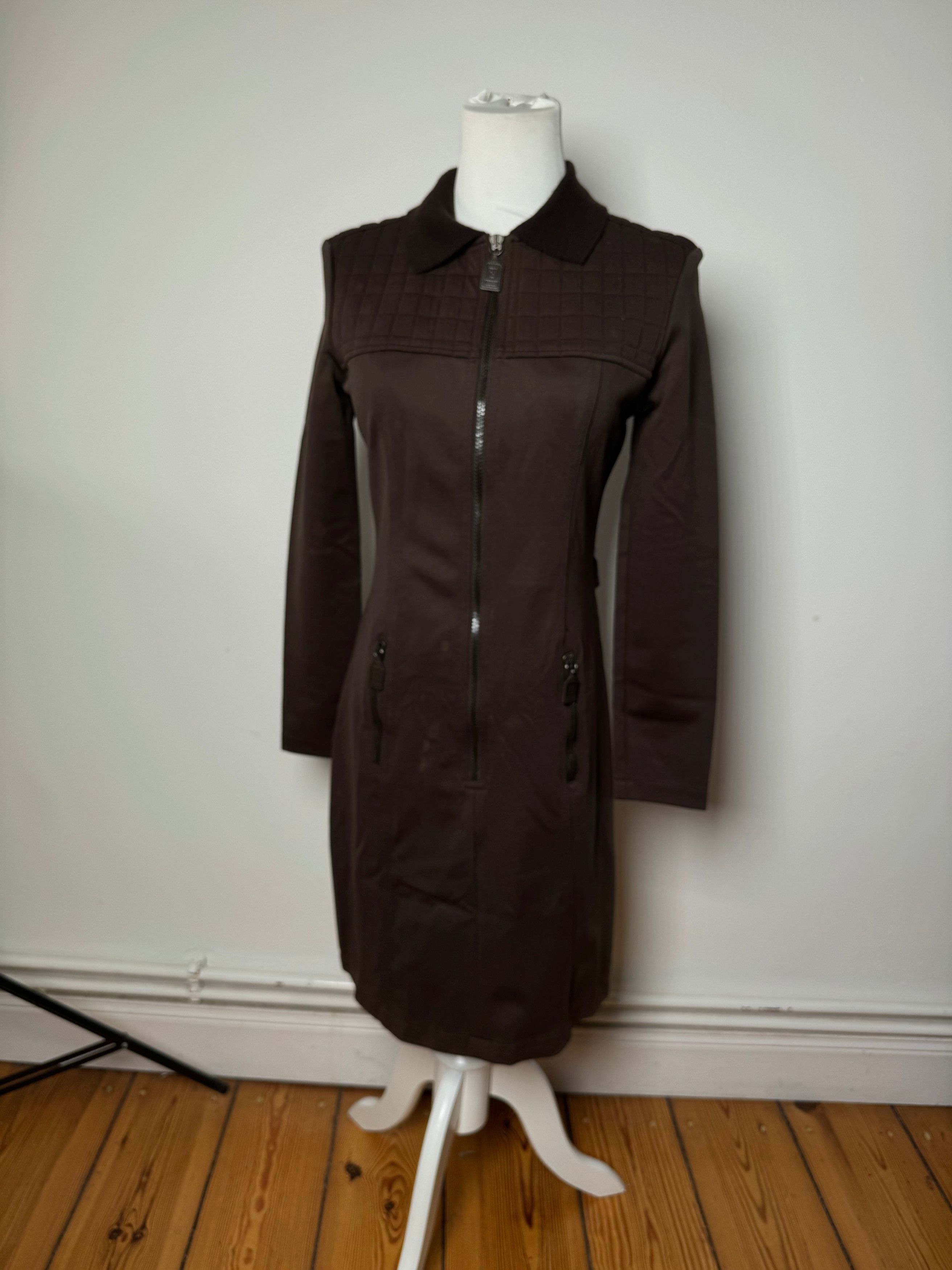 Fendi Vintage Polyester Coat Brown Size XS / US 0-2 / IT 36-38 - 7 Thumbnail