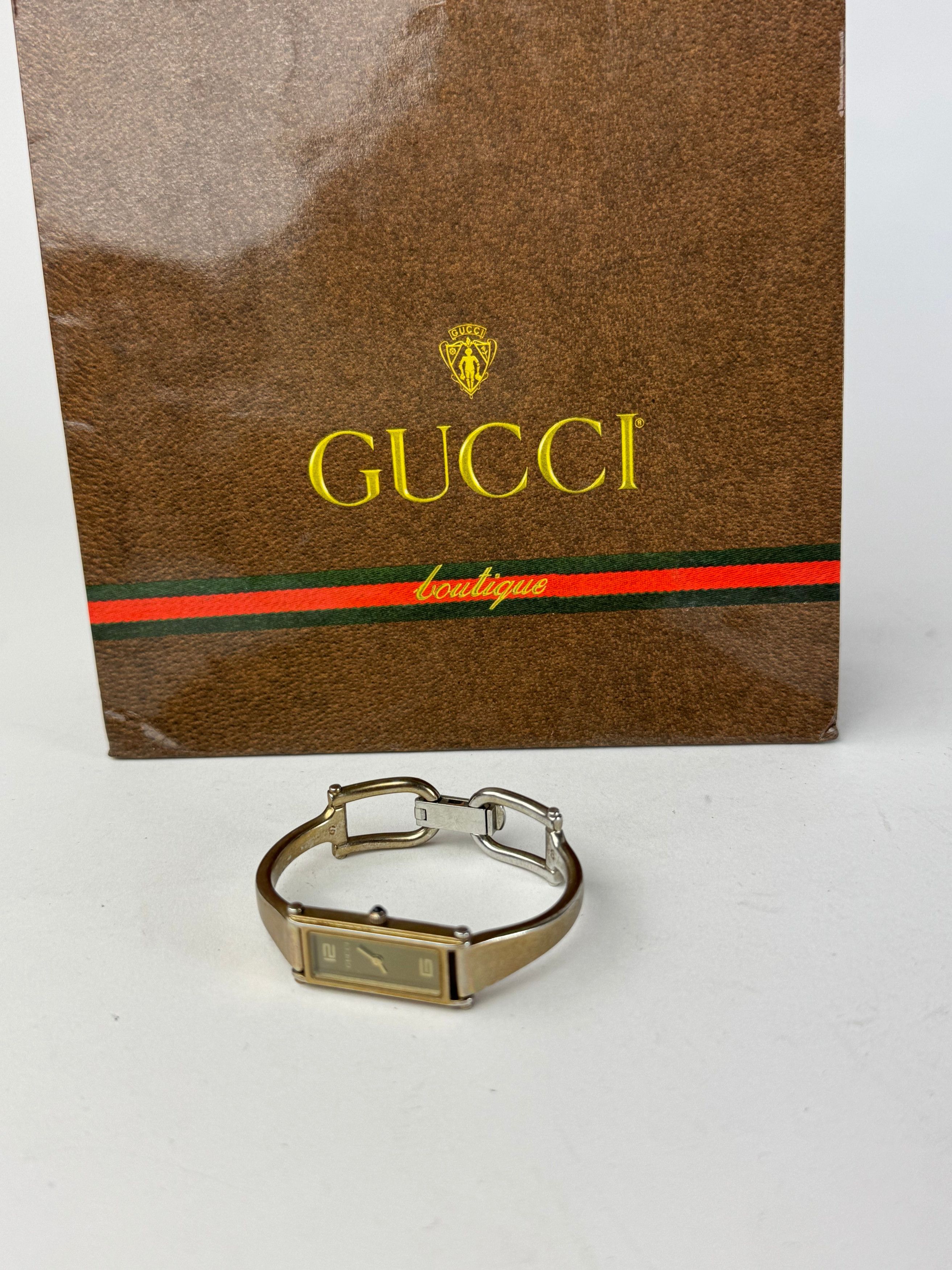 Gucci Vintage Bronze Horsebit Quartz Watch Size ONE SIZE - 4 Thumbnail