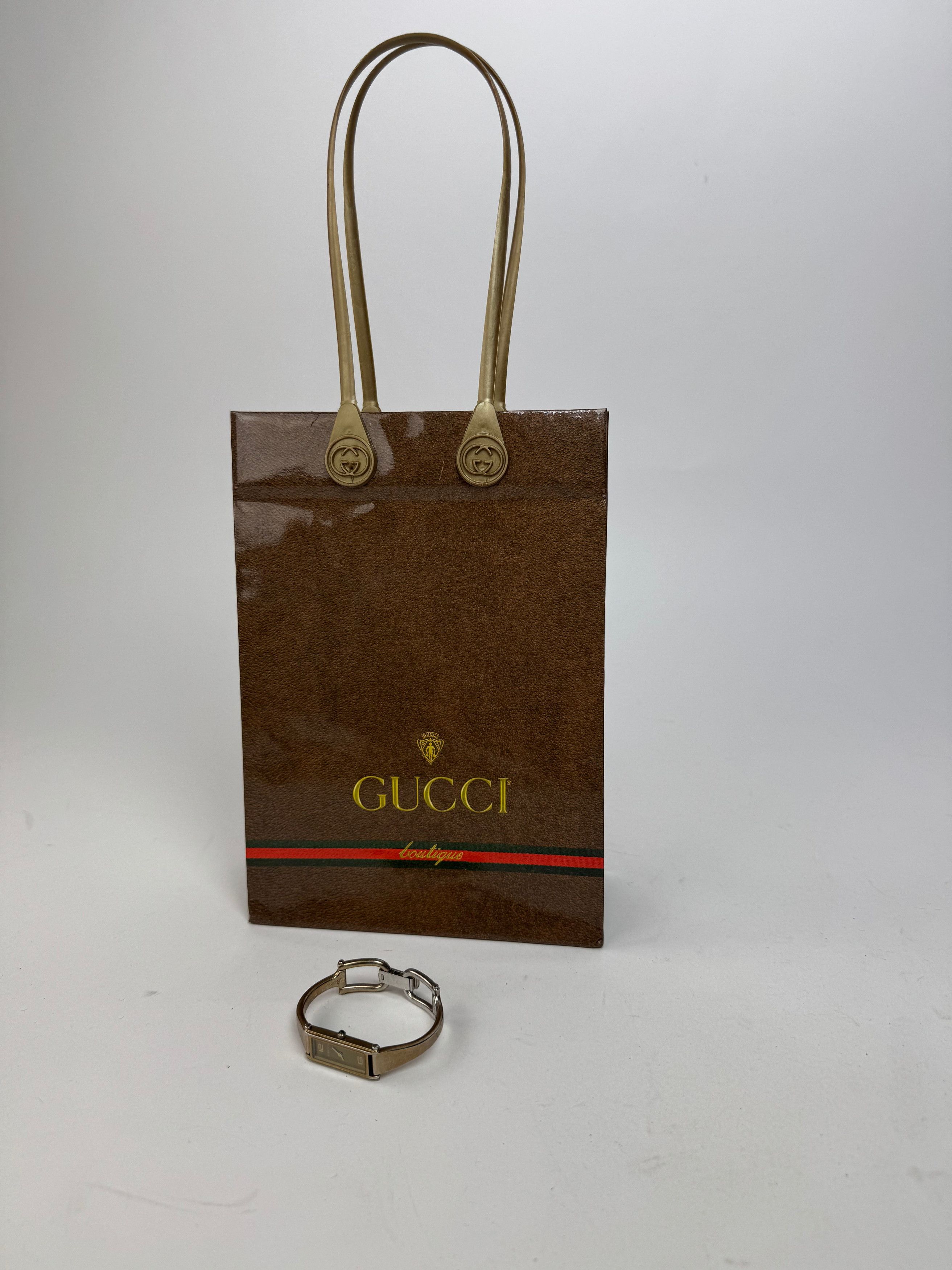 Gucci Vintage Bronze Horsebit Quartz Watch Size ONE SIZE - 2 Thumbnail