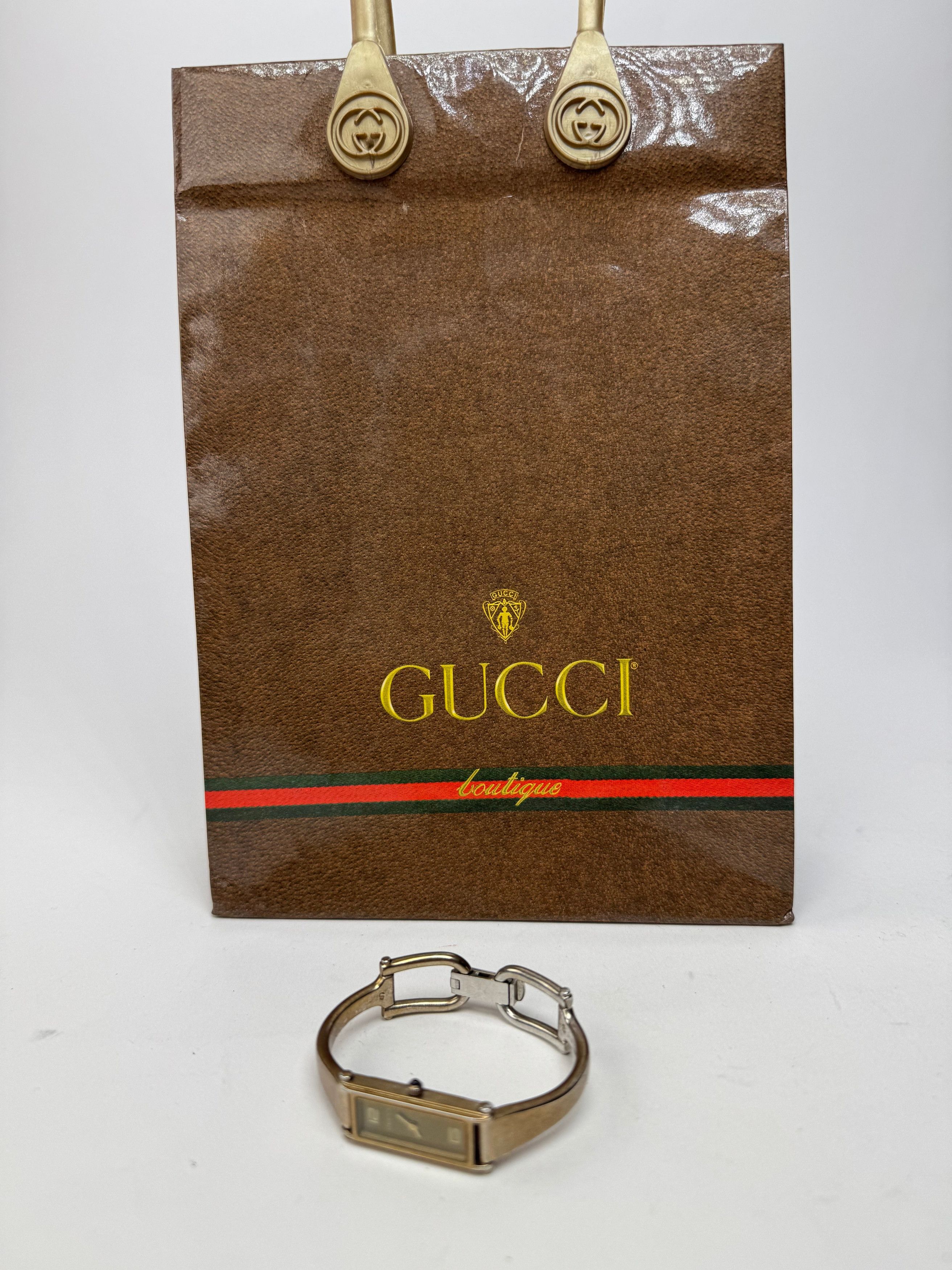 Gucci Vintage Bronze Horsebit Quartz Watch Size ONE SIZE - 6 Thumbnail