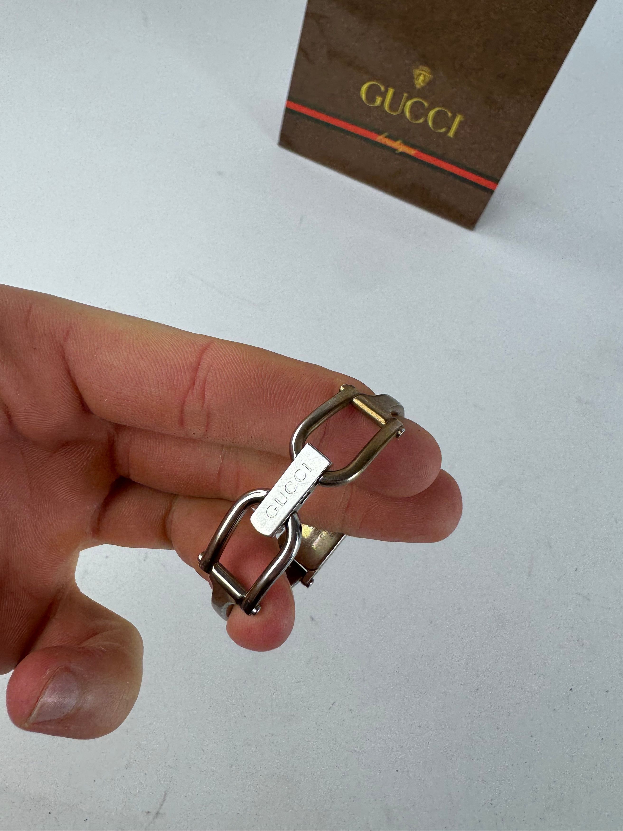Gucci Vintage Bronze Horsebit Quartz Watch Size ONE SIZE - 8 Thumbnail