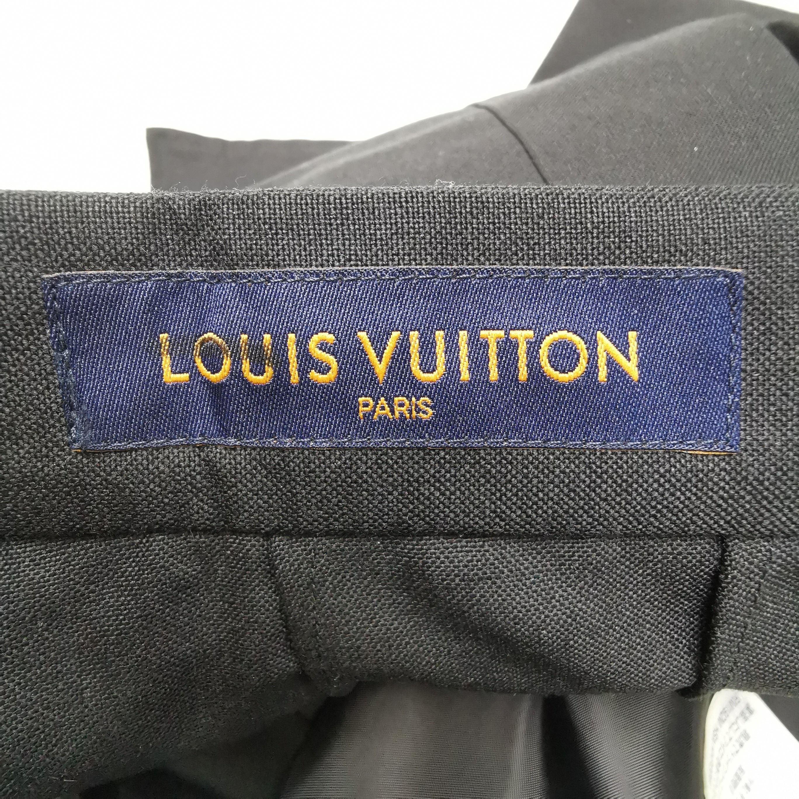 Louis Vuitton Louis Vuitton Wool Mohair Blend Solid Trousers XL Size US 27 - 6 Thumbnail