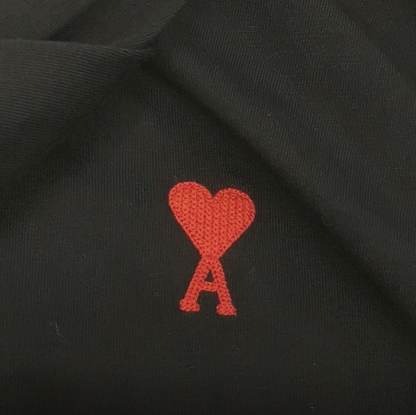 AMI AMI Alexandre Mattiussi Cotton Heart T-Shirt XXL Size US XXL / EU 58 / 5 - 6 Thumbnail