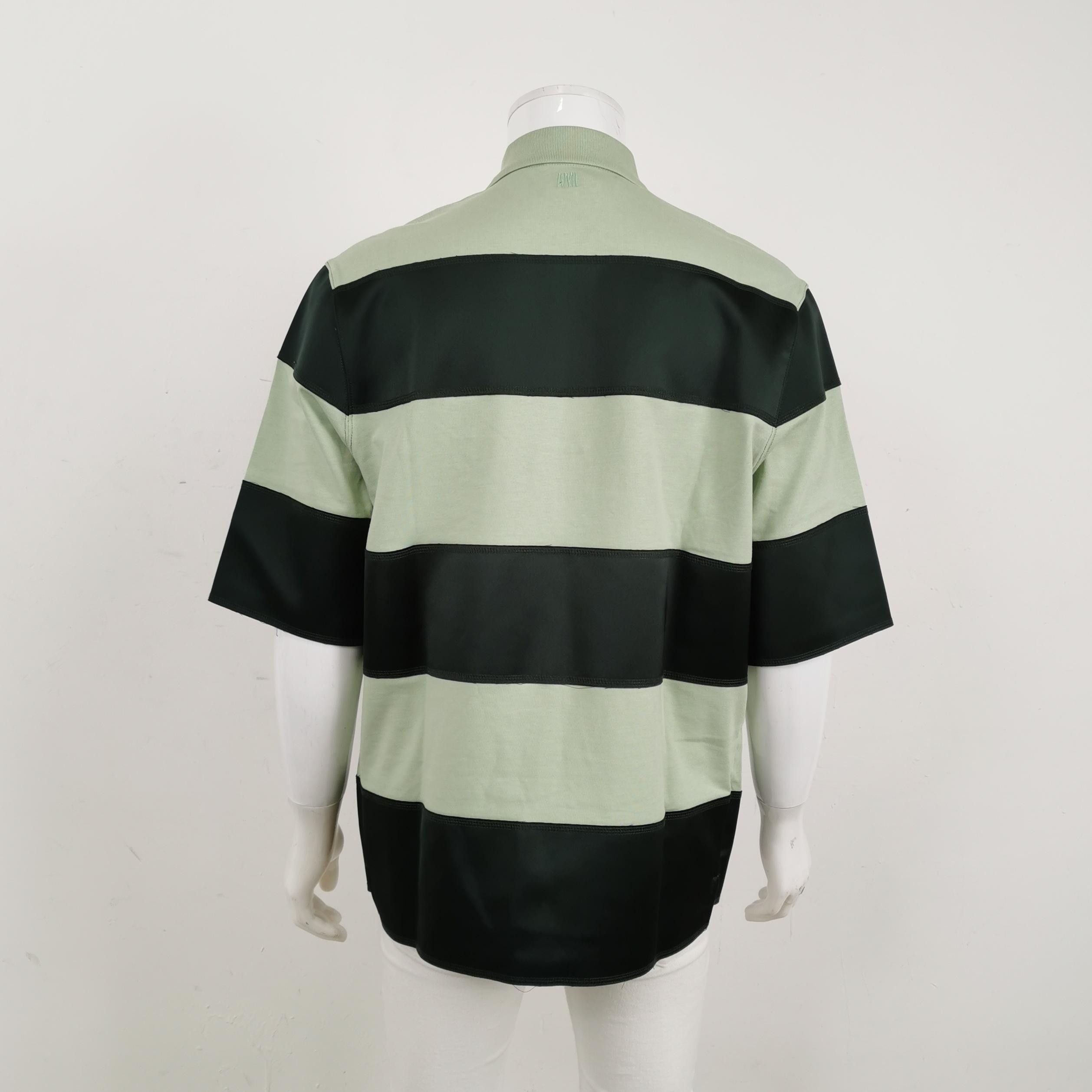 AMI AMI Cotton Color-Block Stripe T-Shirt S Size US S / EU 44-46 / 1 - 3 Thumbnail