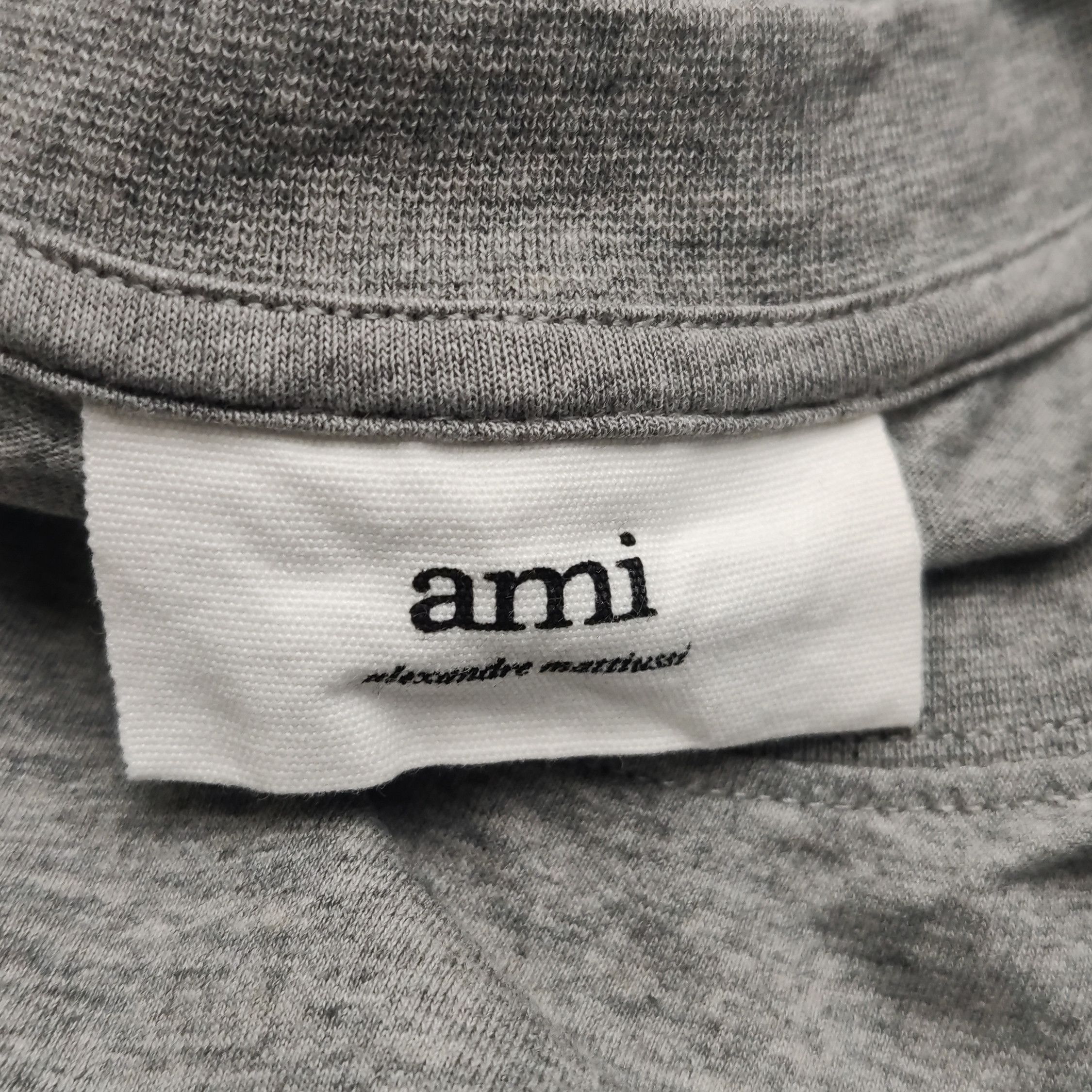 AMI AMI Alexandre Mattiussi Cotton Crewneck T-Shirt L Size US L / EU 52-54 / 3 - 8 Thumbnail