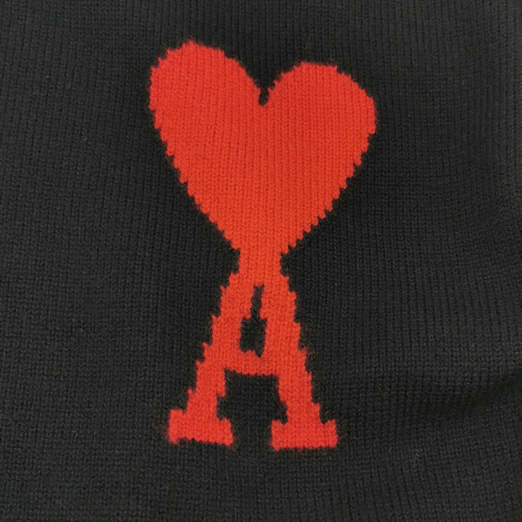 AMI AMI Alexandre Mattiussi Heart Logo Round Neck Sweater Size US S / EU 44-46 / 1 - 5 Thumbnail