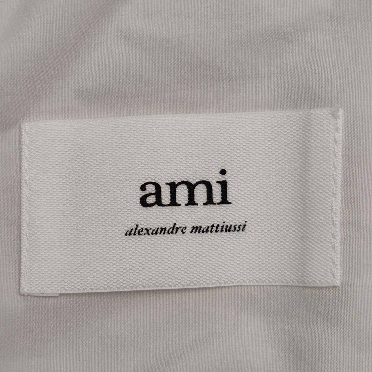 AMI AM Alexandre Mattiussi S Cotton Collared Shirt Size US S / EU 44-46 / 1 - 12 Thumbnail