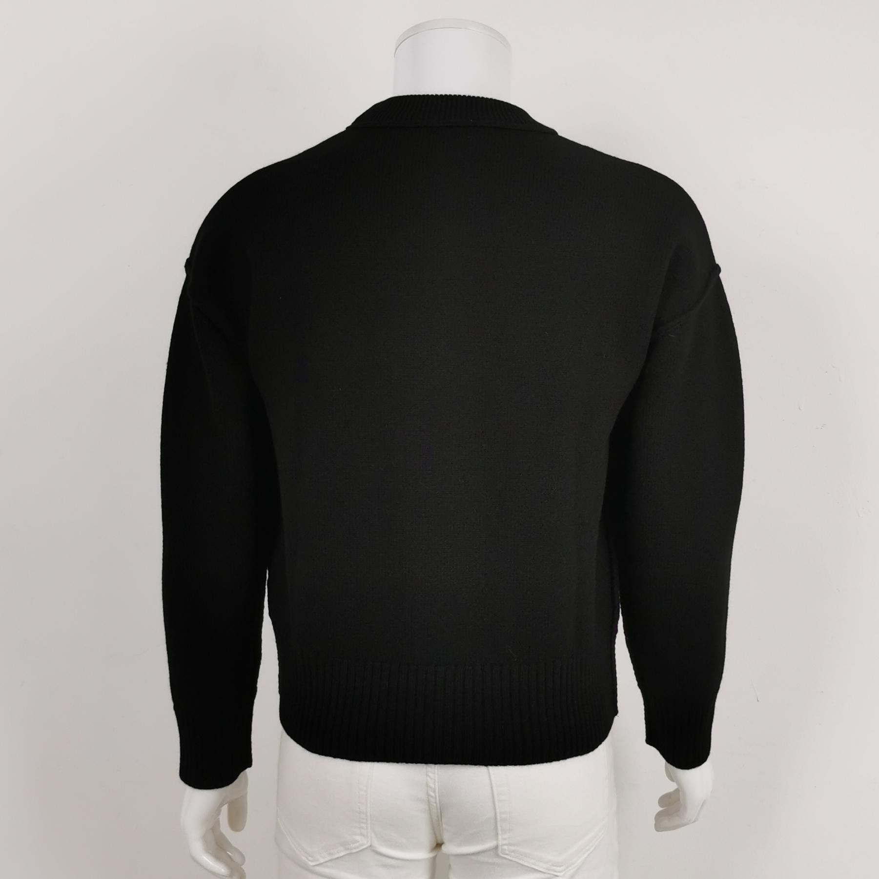 AMI AMI Alexandre Mattiussi Wool Heart Sweater S Size US S / EU 44-46 / 1 - 4 Thumbnail