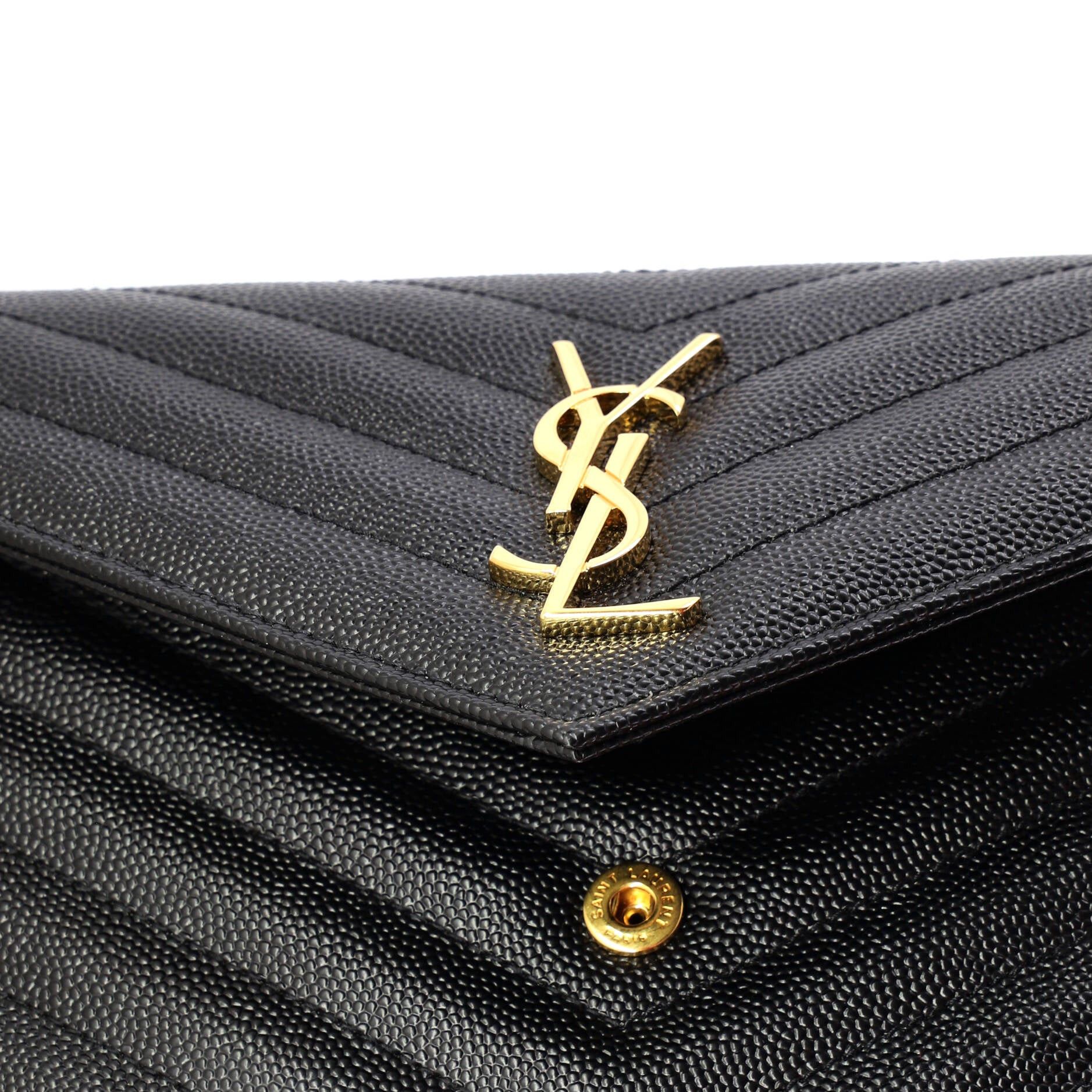 Saint Laurent Paris Classic Monogram Wallet on Chain Size ONE SIZE - 7 Thumbnail