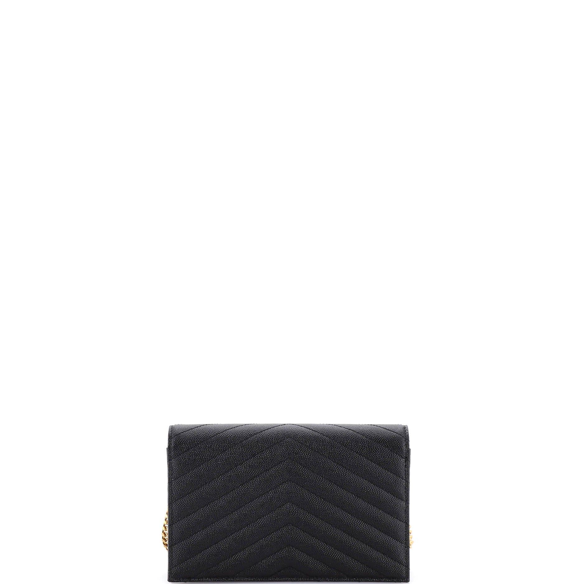 Saint Laurent Paris Classic Monogram Wallet on Chain Size ONE SIZE - 3 Thumbnail