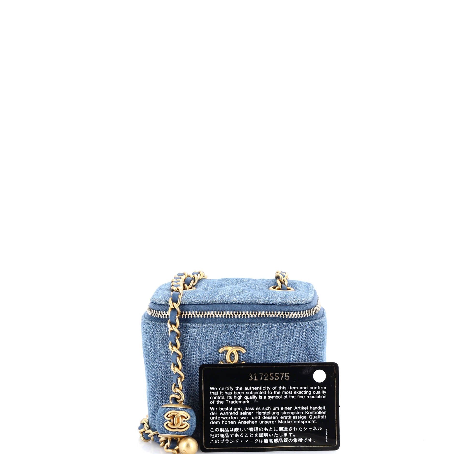 Chanel Pearl Crush Vanity Case with Chain Size ONE SIZE - 2 Thumbnail