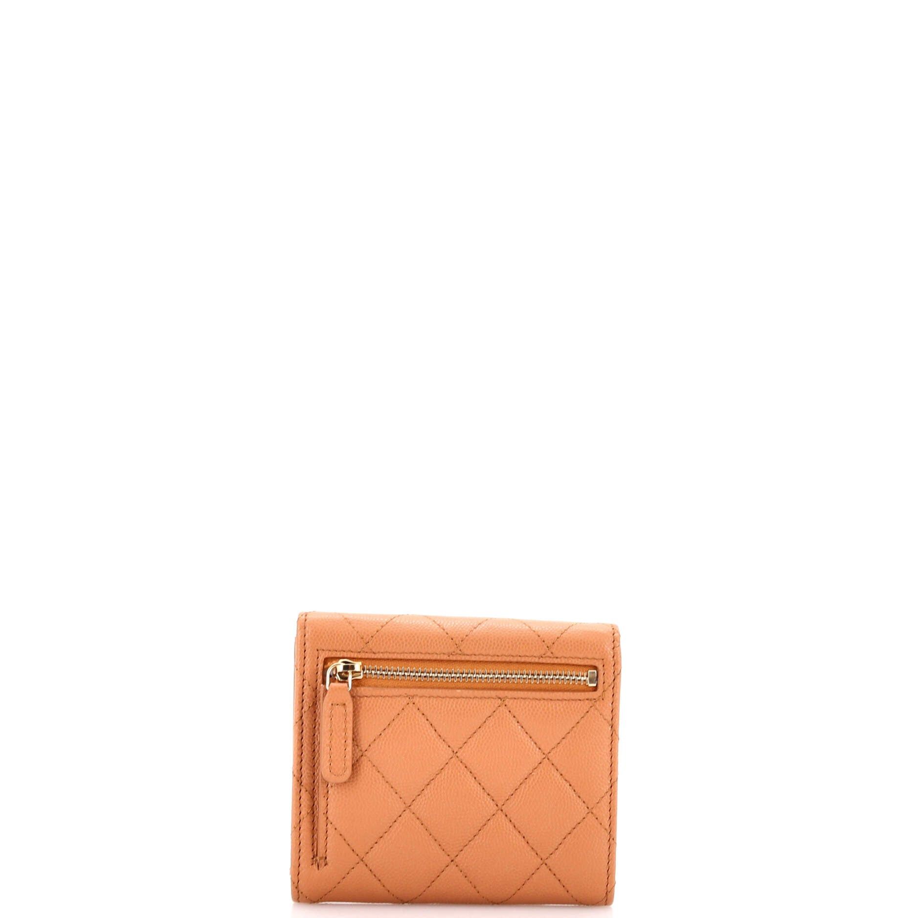 Chanel CC Trifold Double Flap Wallet Size ONE SIZE - 3 Thumbnail