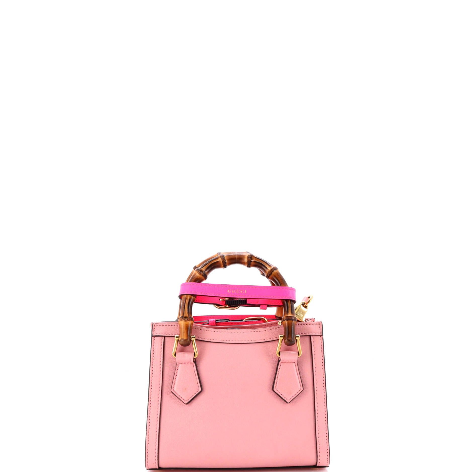 Gucci Diana NM Bamboo Handle Tote Size ONE SIZE - 3 Thumbnail