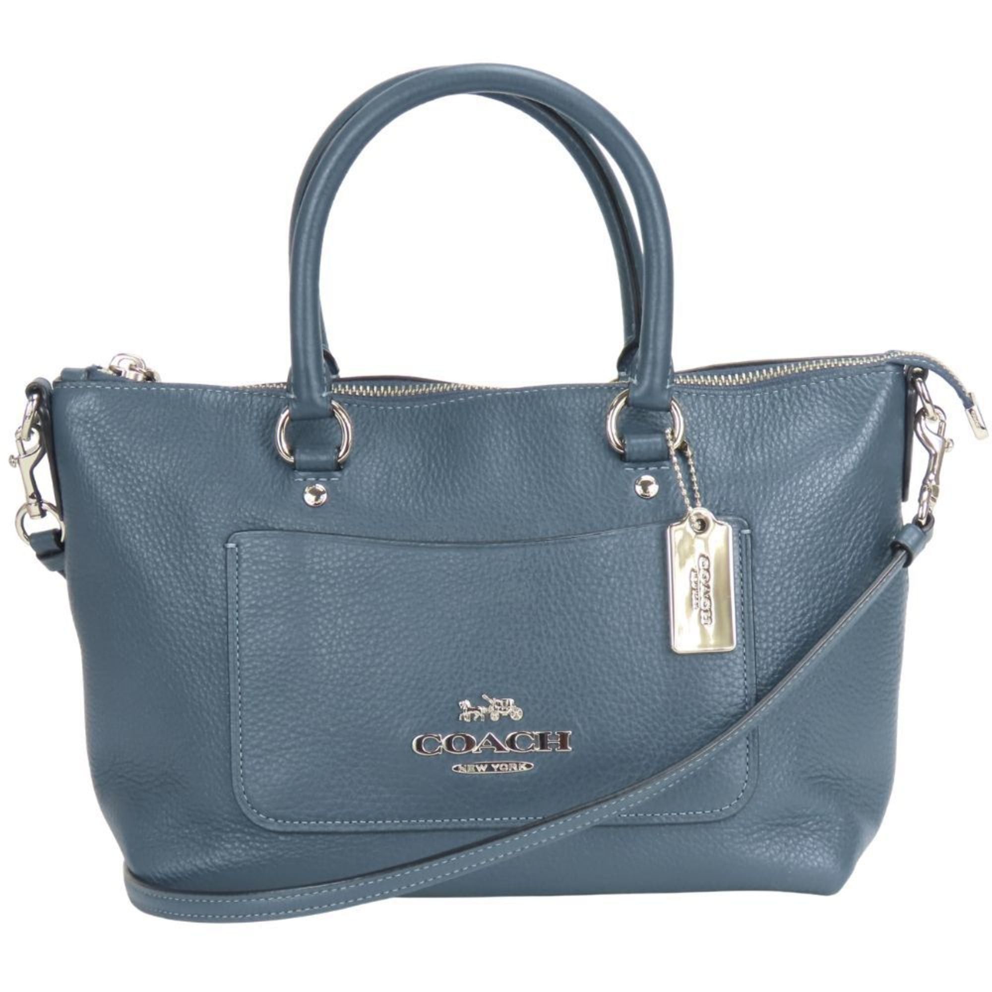 Coach Coach handbag F31466 leather blue mini women's COACH Size ONE SIZE - 2 Thumbnail