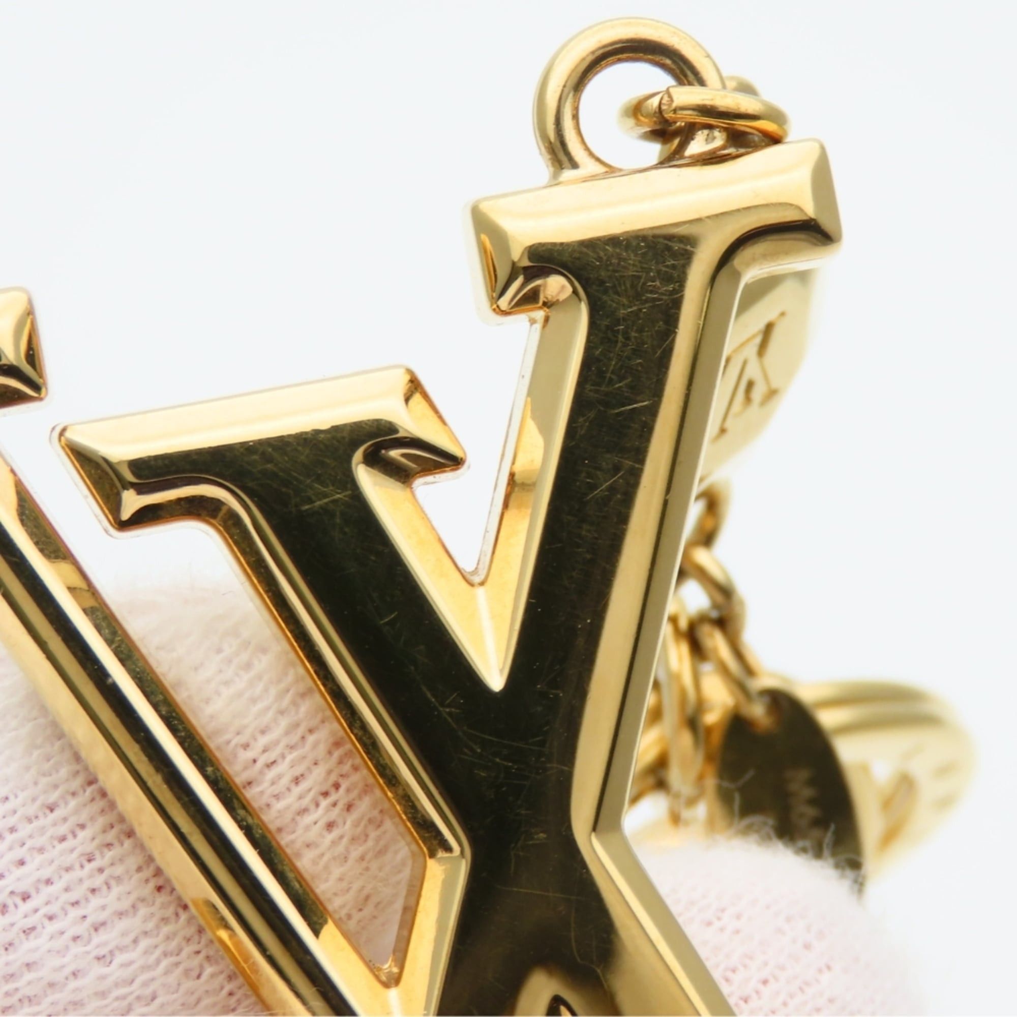 Louis Vuitton Louis Vuitton Porte-Clés LV Facet Keychain M65216 Metal Women's and Men's LOUIS VUITTON Size ONE SIZE - 5 Thumbnail
