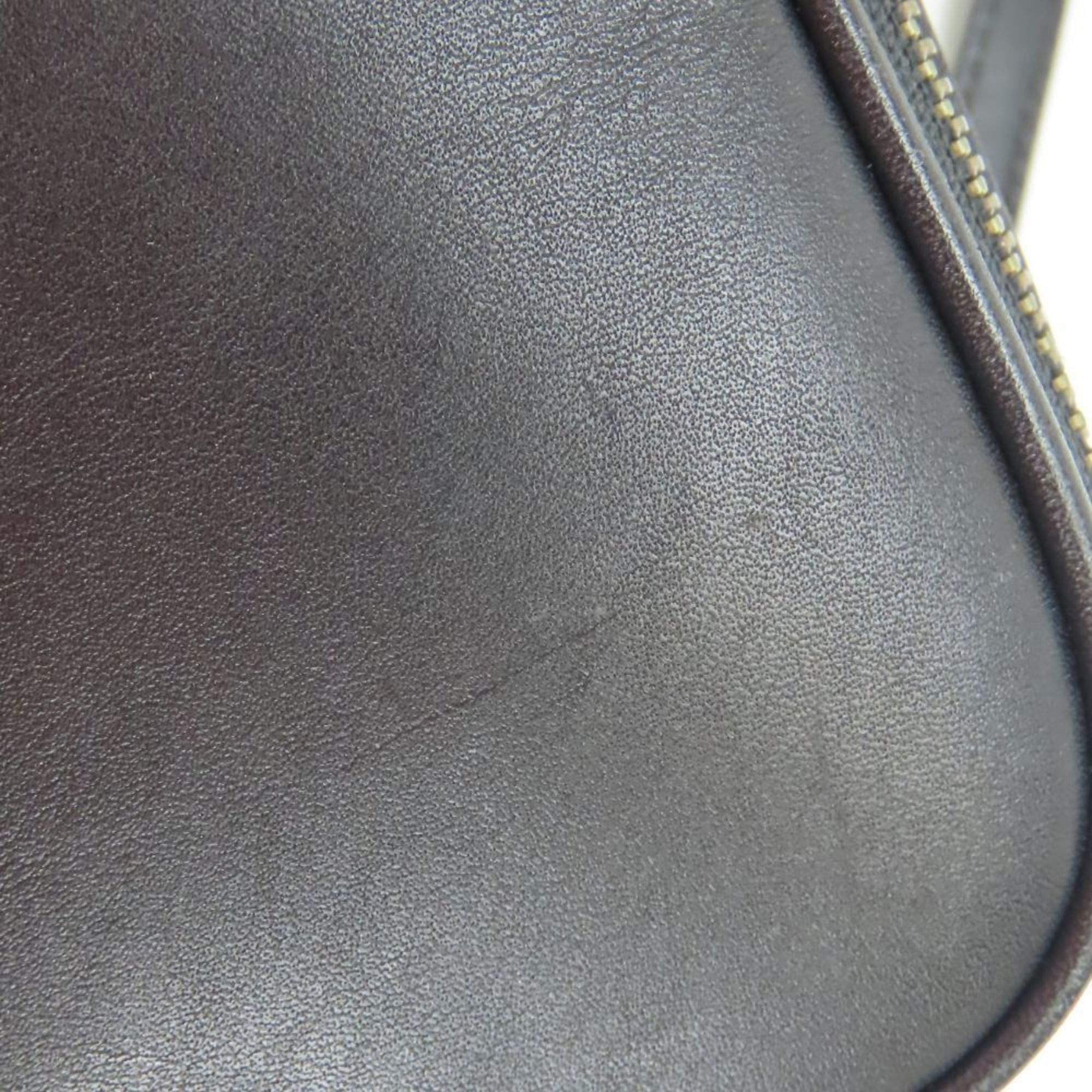 Coach Coach Shoulder Bag Pochette 31834 Leather Black Blue Silver Flower Motif Studs Women's COACH Size ONE SIZE - 9 Thumbnail