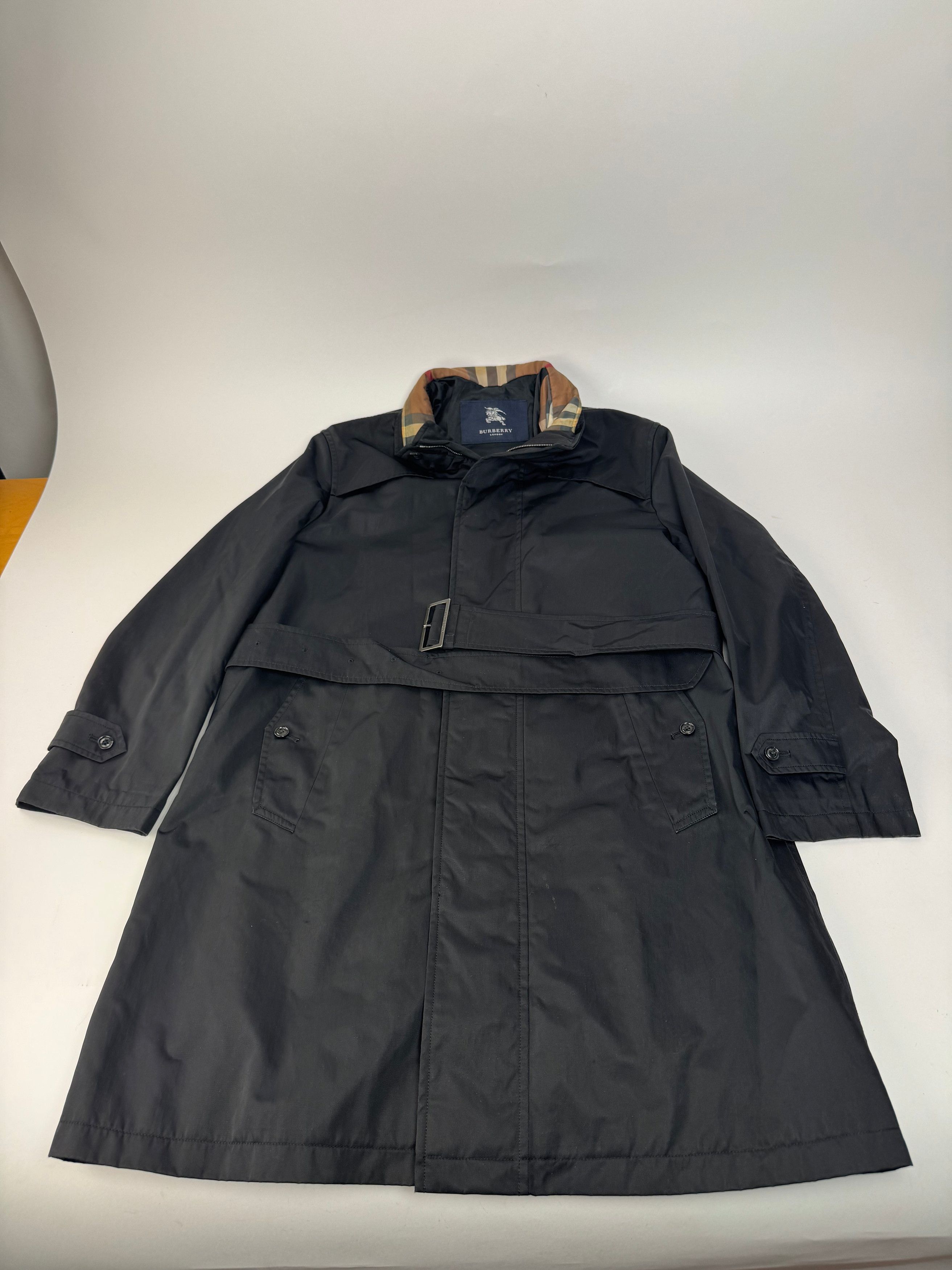 Burberry Vintage Trenchcoat Black Size S / US 4 / IT 40 - 4 Thumbnail