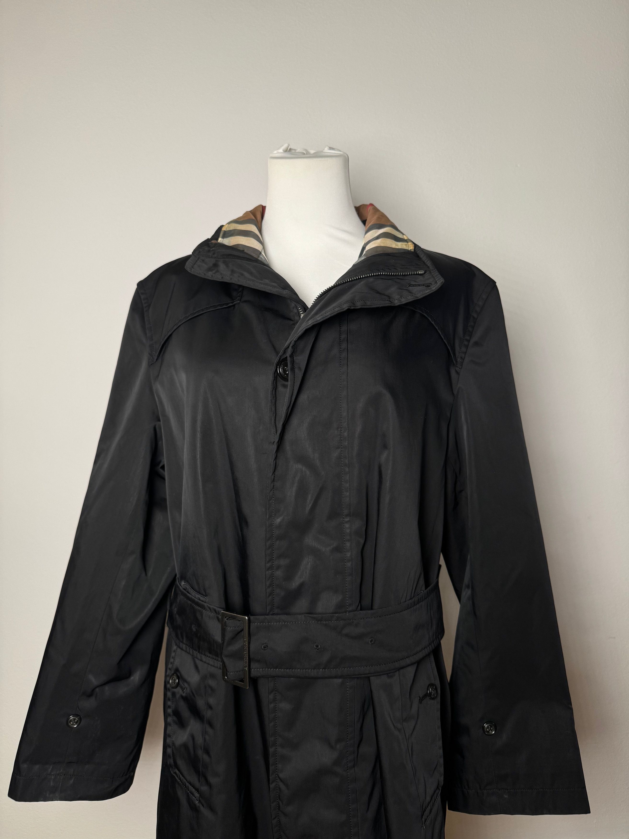 Burberry Vintage Trenchcoat Black Size S / US 4 / IT 40 - 14 Thumbnail
