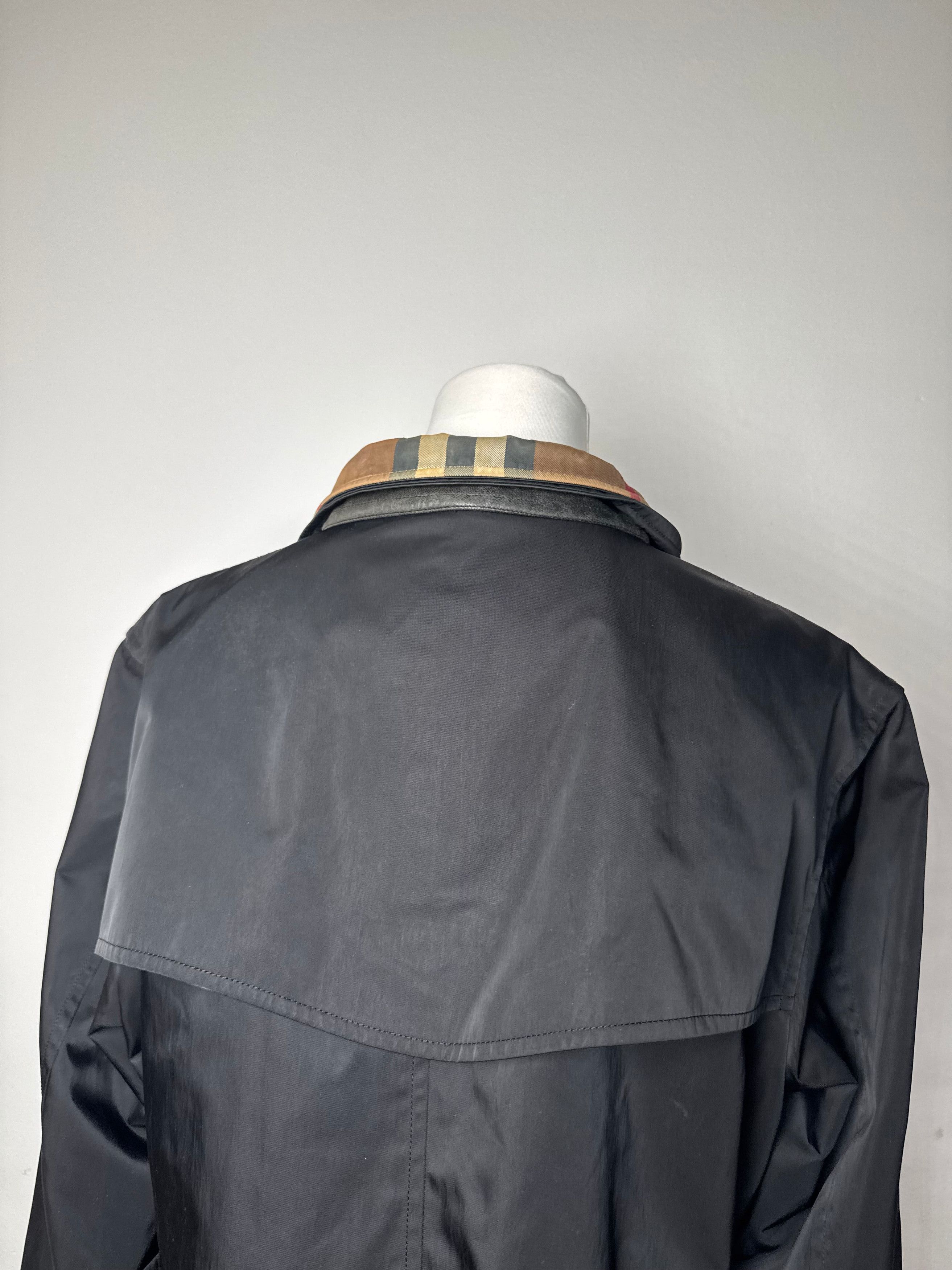 Burberry Vintage Trenchcoat Black Size S / US 4 / IT 40 - 15 Thumbnail