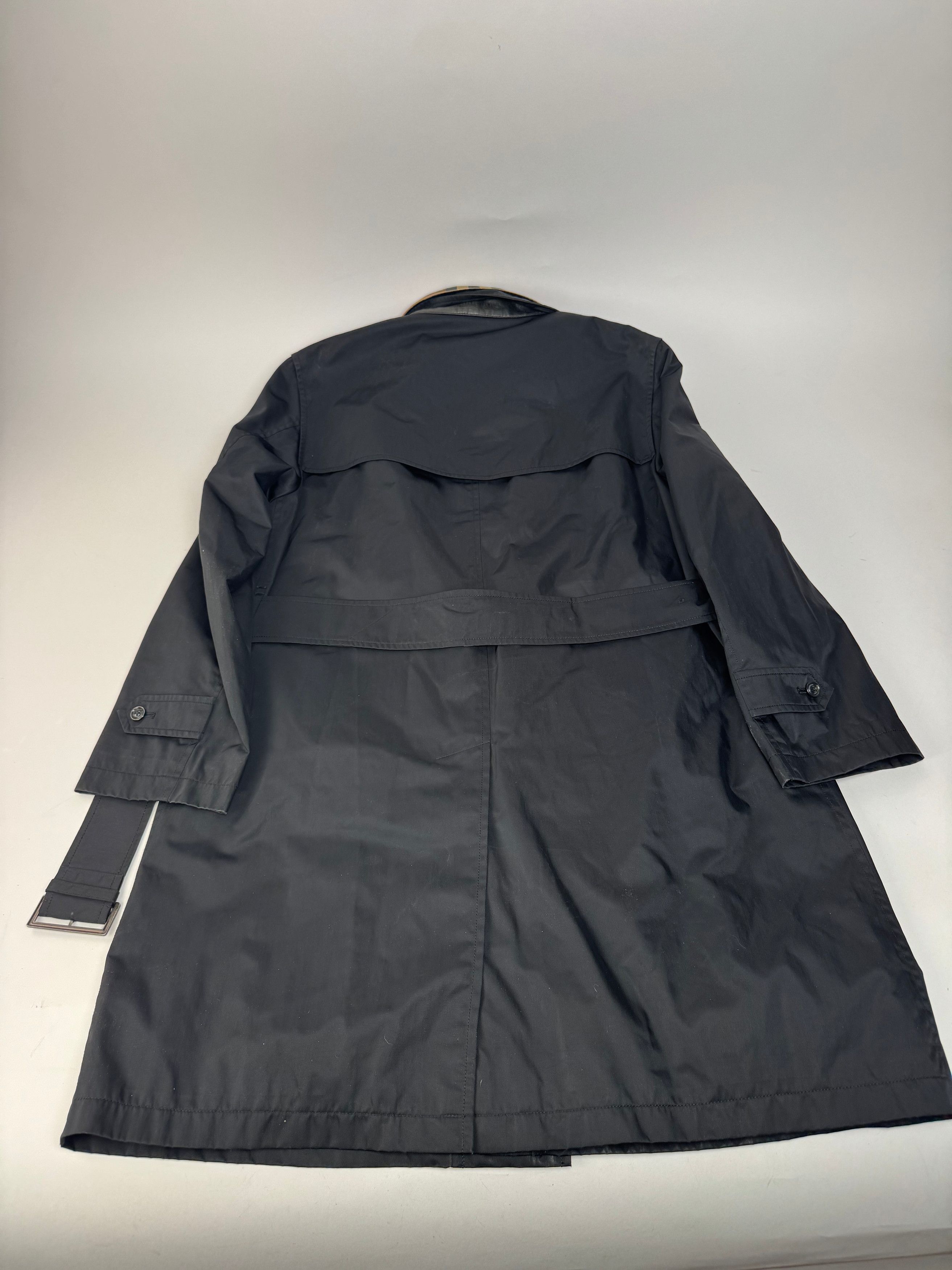 Burberry Vintage Trenchcoat Black Size S / US 4 / IT 40 - 7 Thumbnail